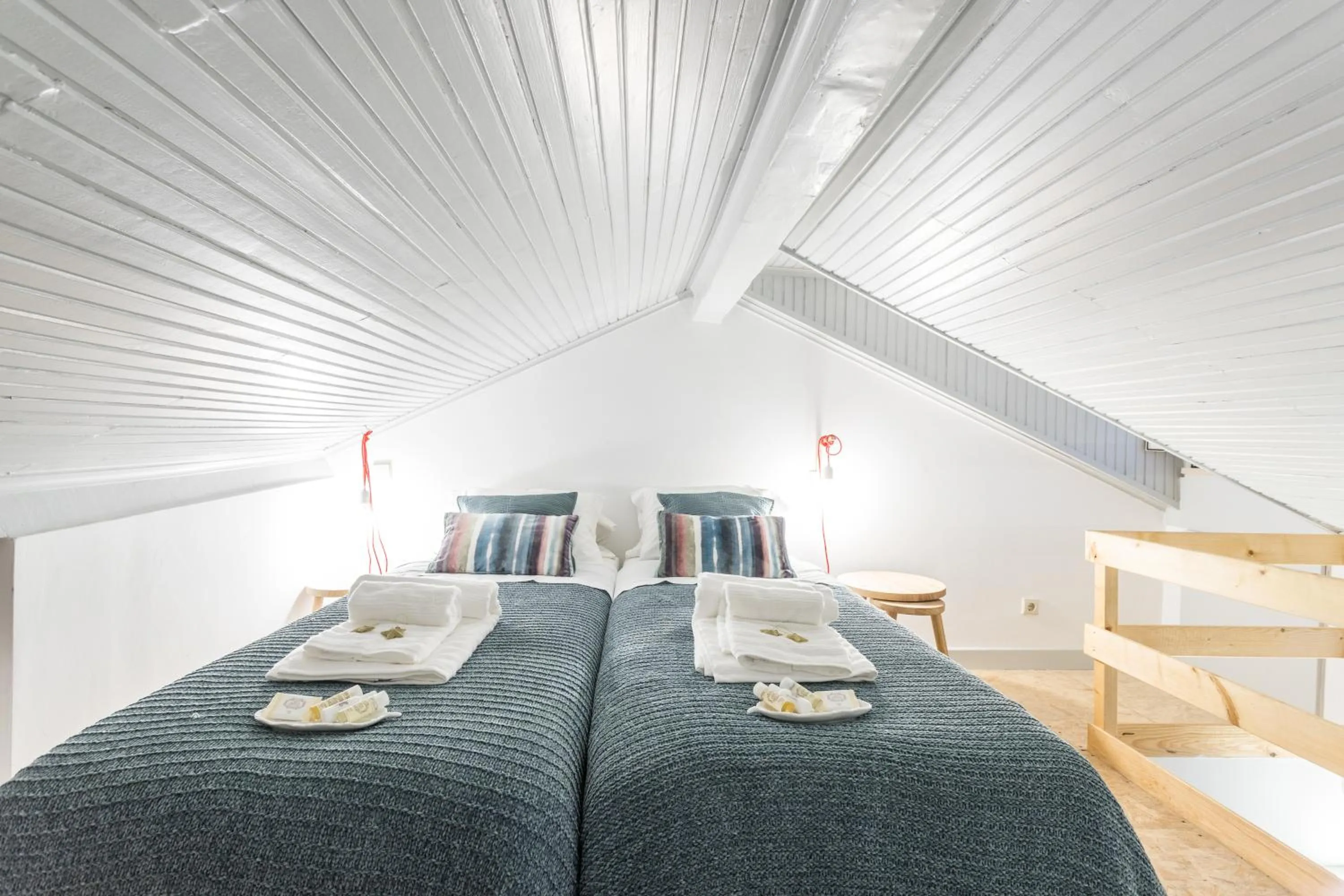 Bedroom, Bed in Apartments Center Bairro Alto