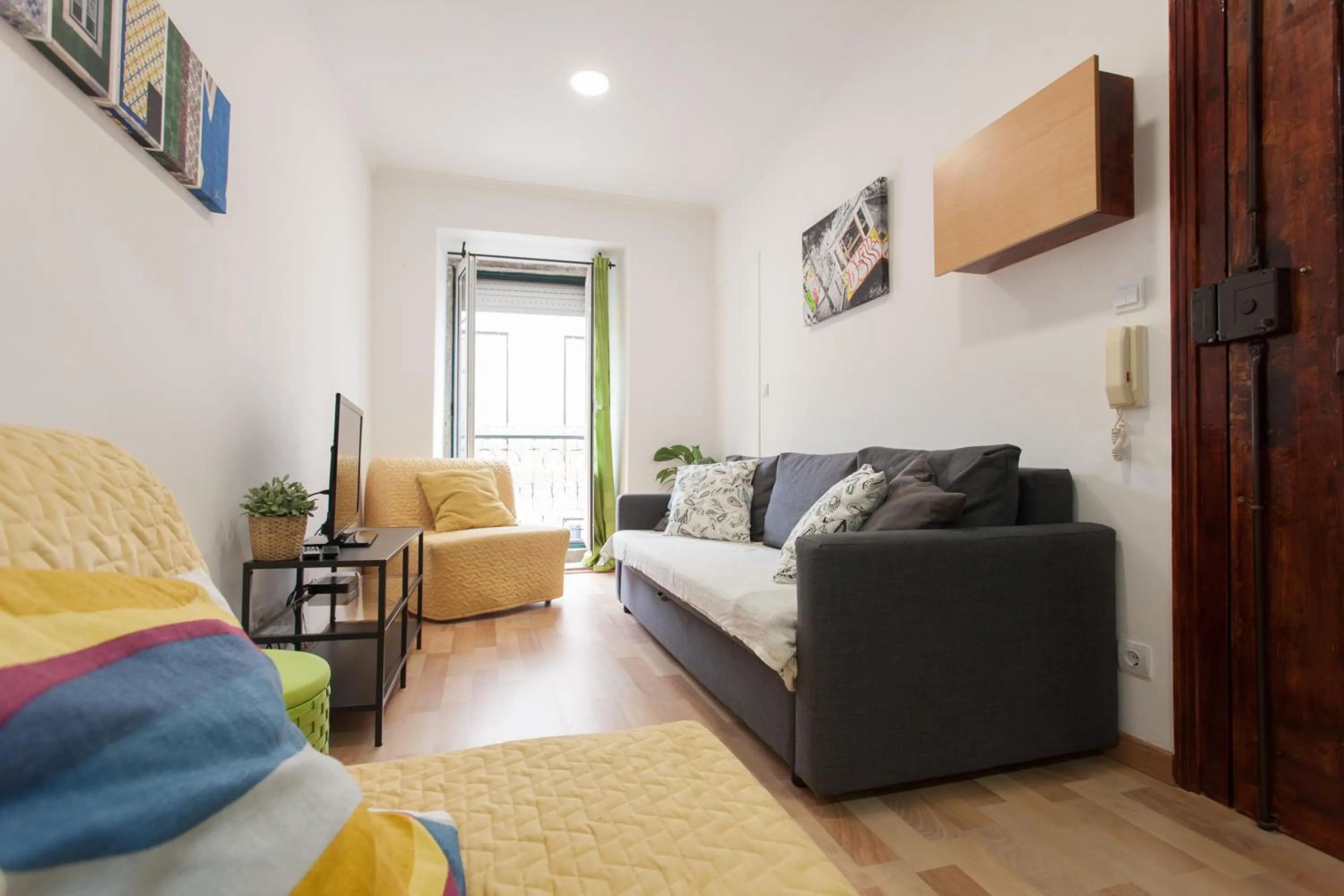 Living room in Apartments Center Bairro Alto