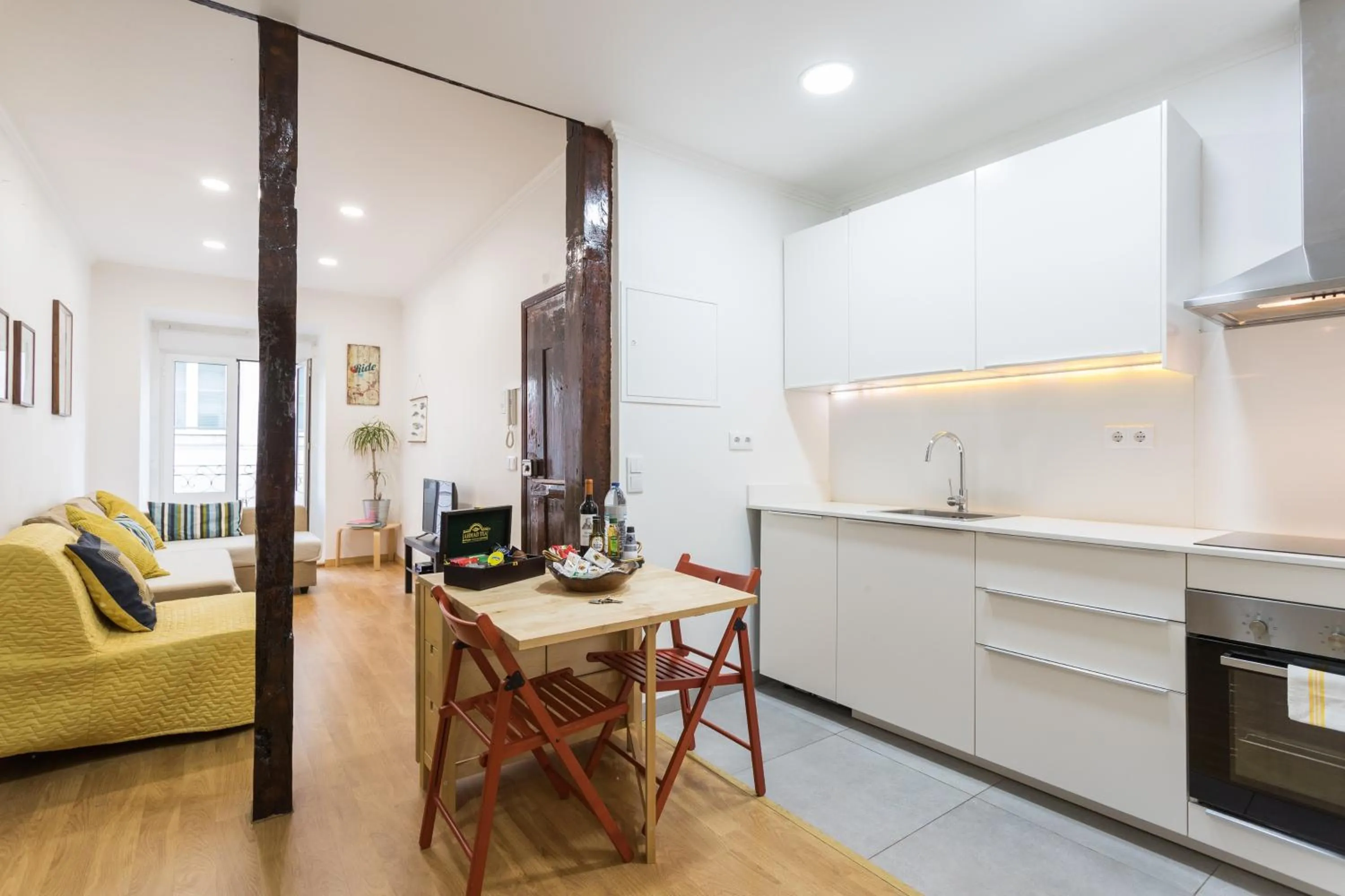 Kitchen or kitchenette in Apartments Center Bairro Alto