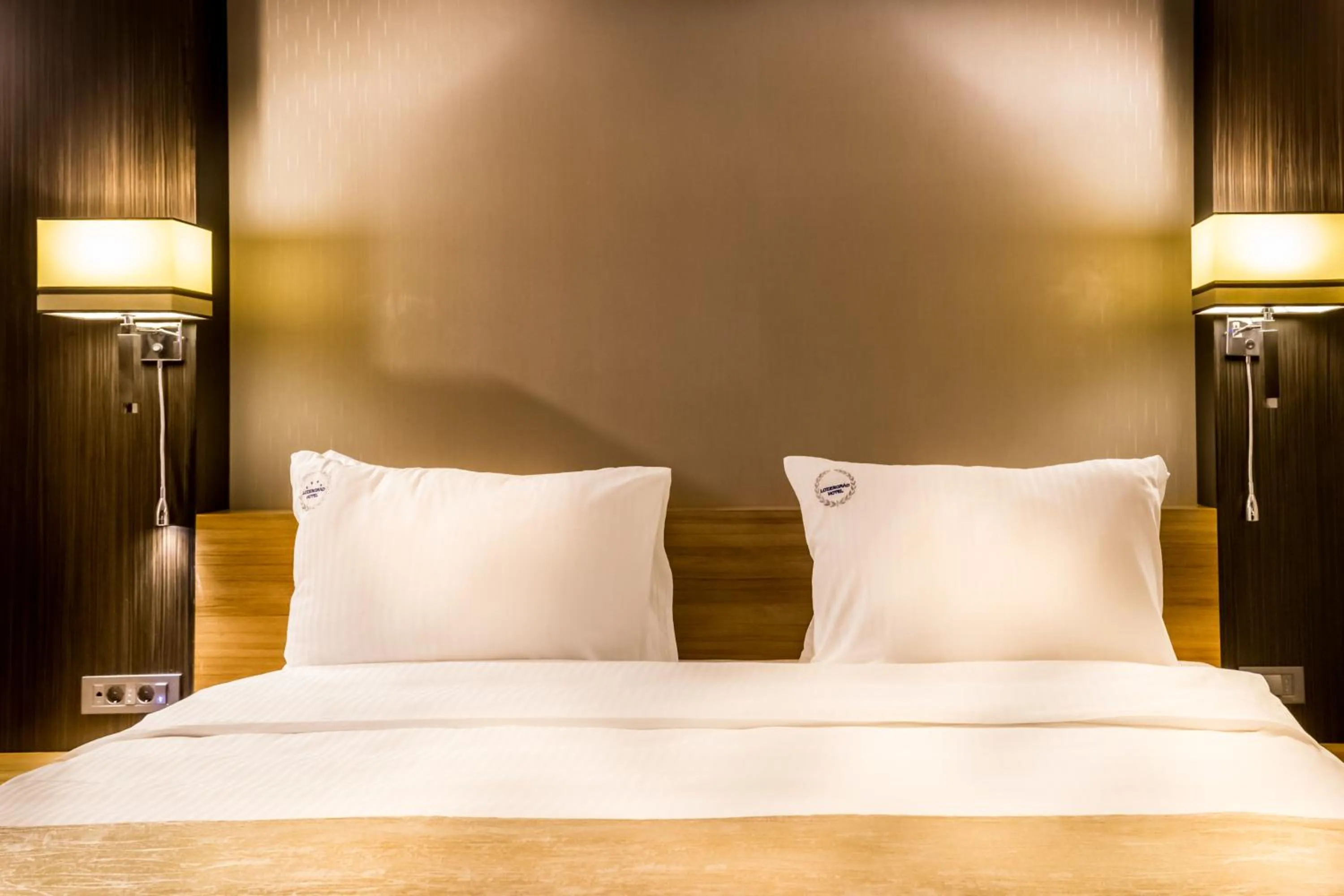 Bed in Lozengrad Hotel