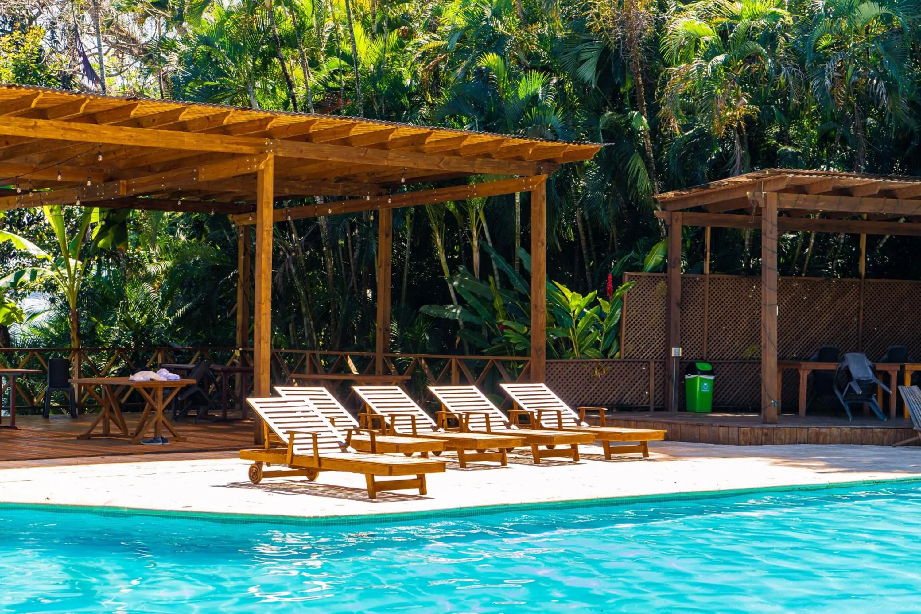 Pool view in Banana Palms Hotel