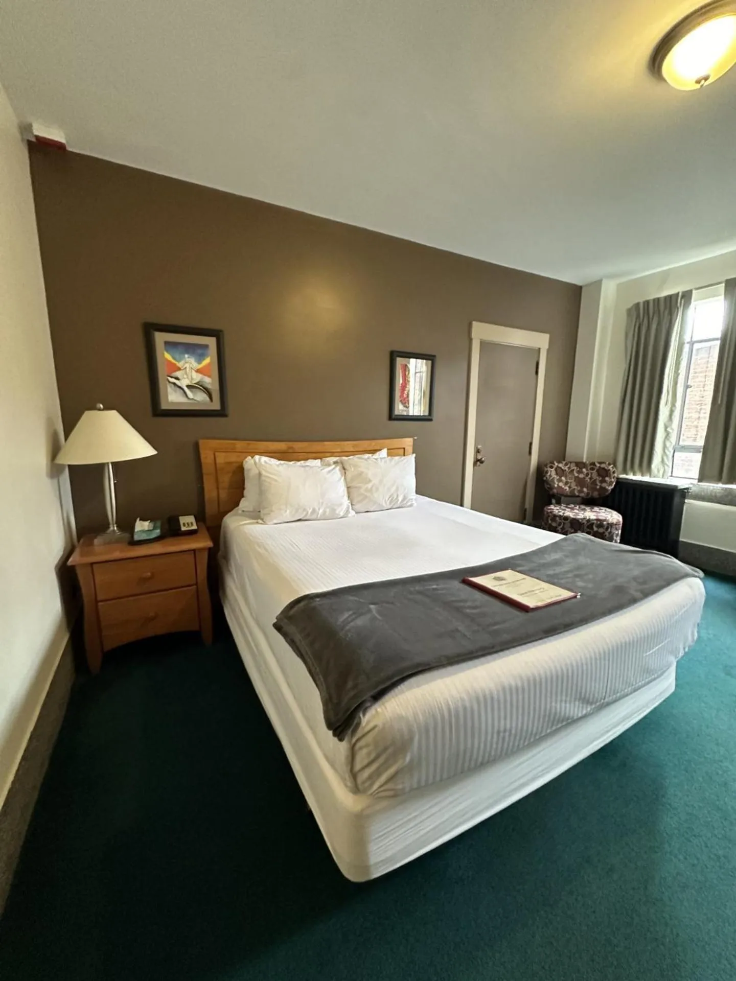 Bed in Latchis Hotel