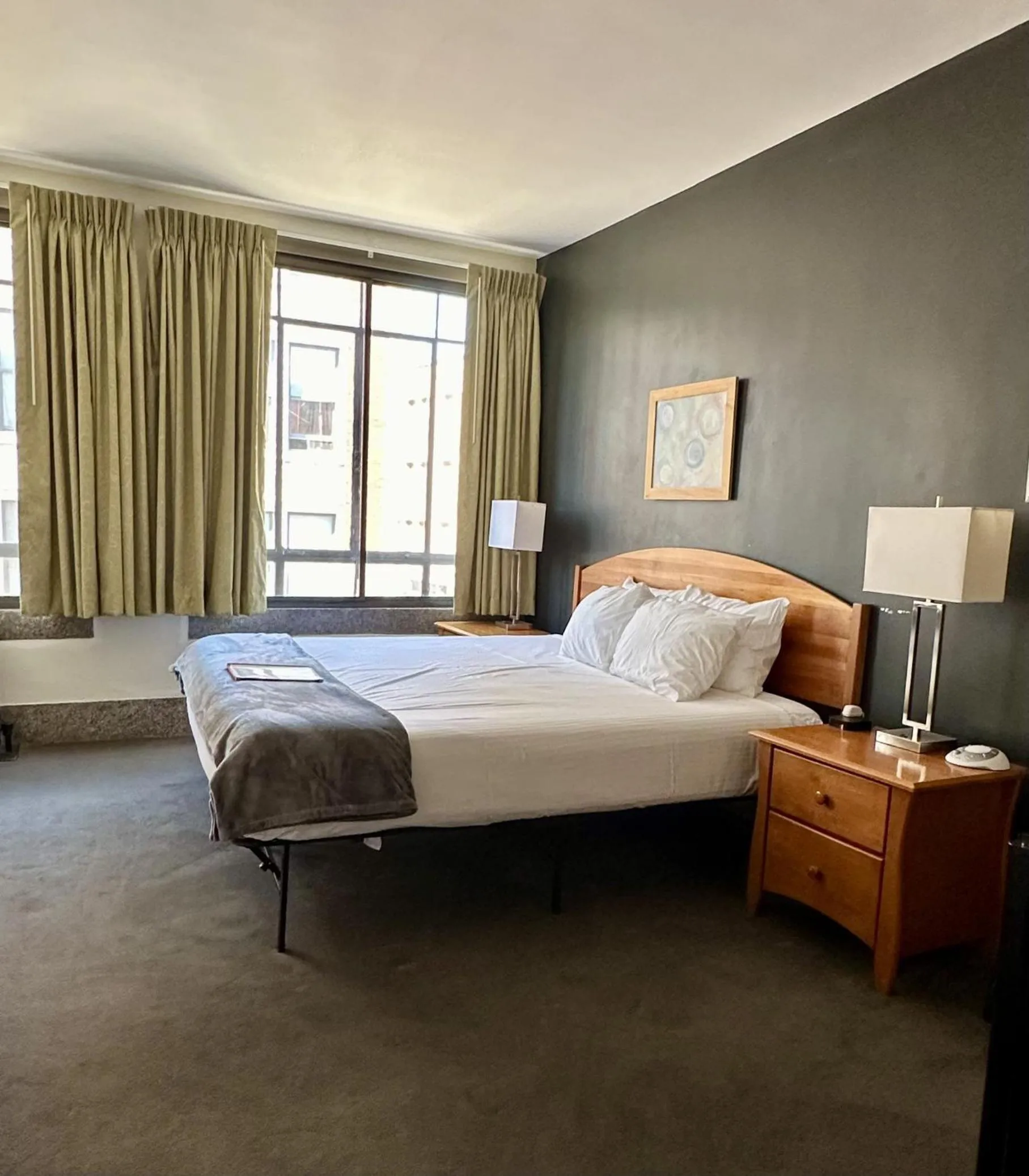 Bed in Latchis Hotel