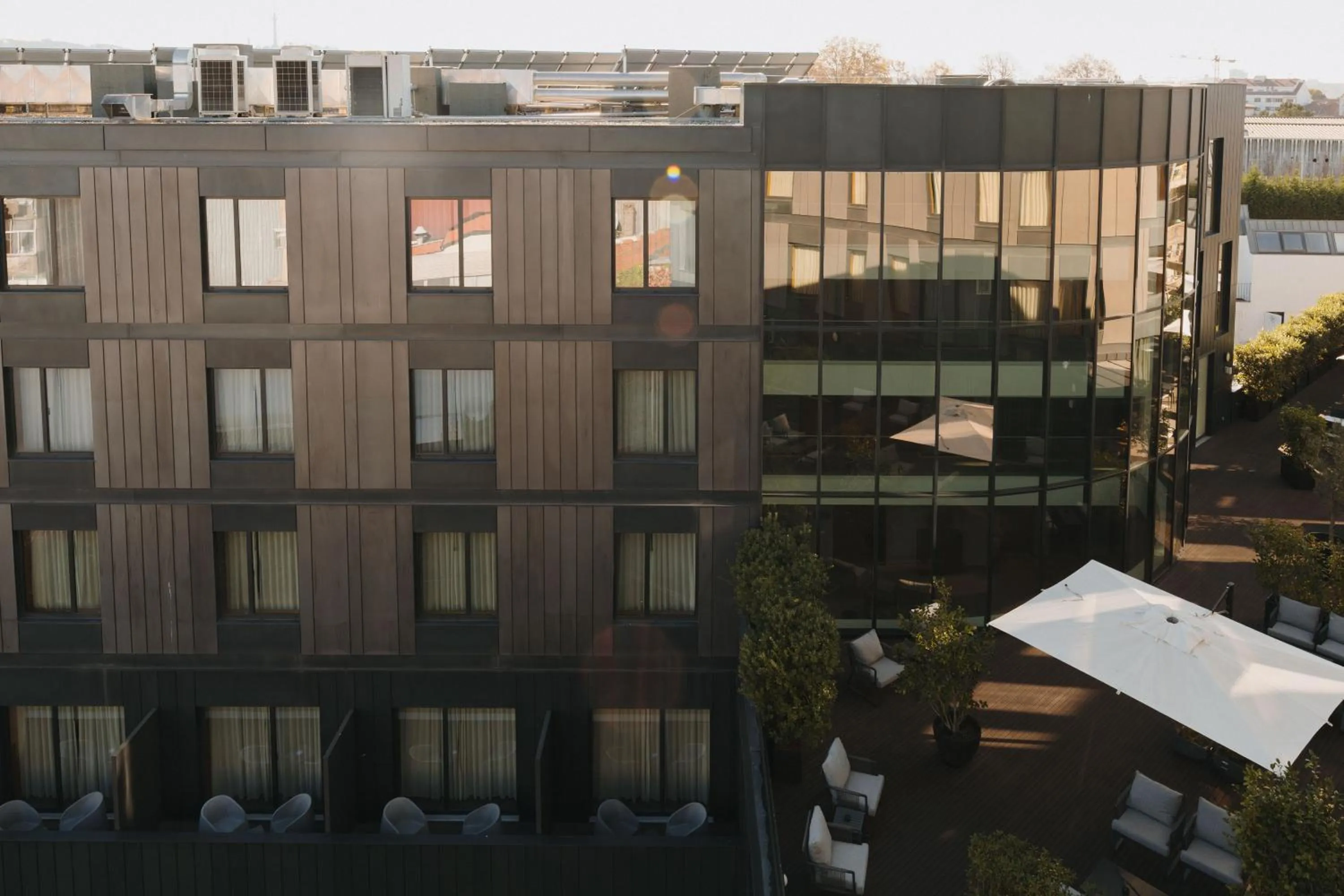Inner courtyard view in Timbre Heroismo