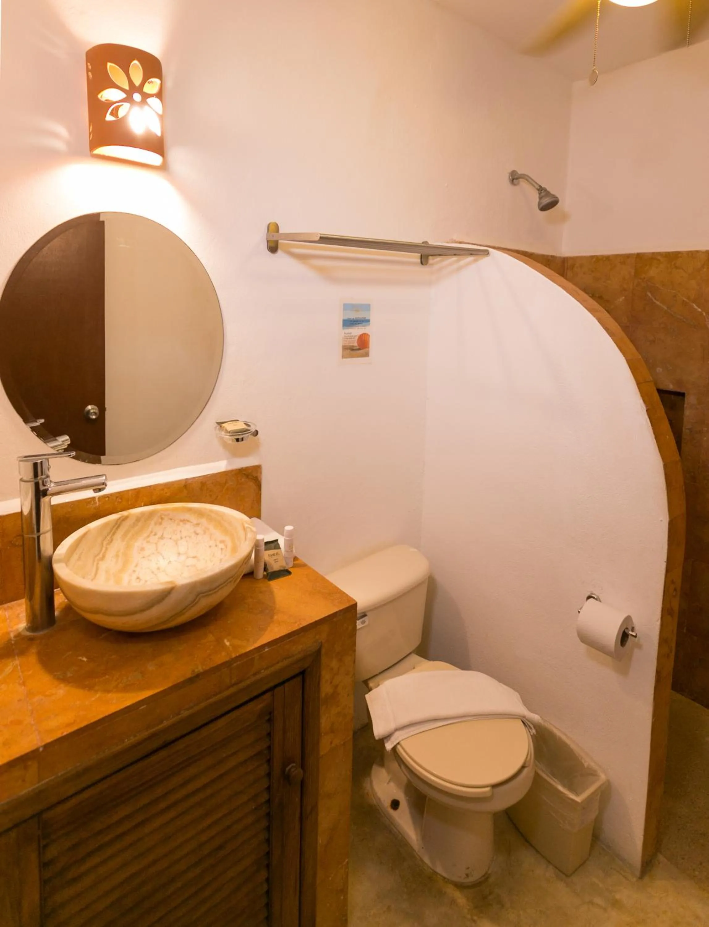 Bathroom in Villas Margaritas Holbox