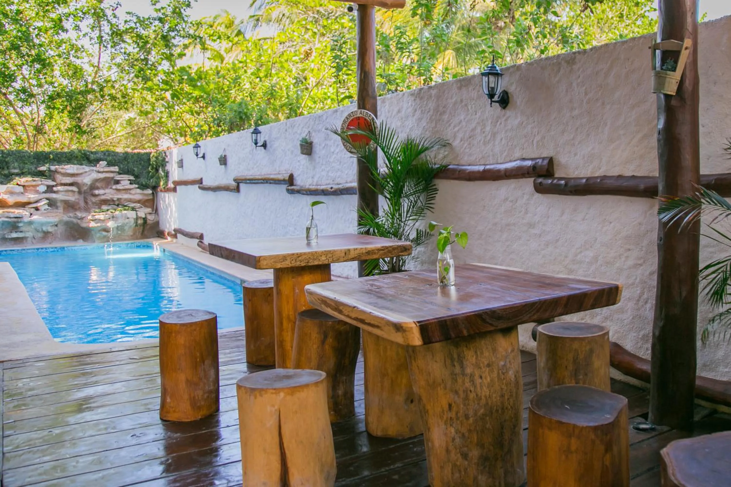 Swimming pool in Villas Margaritas Holbox