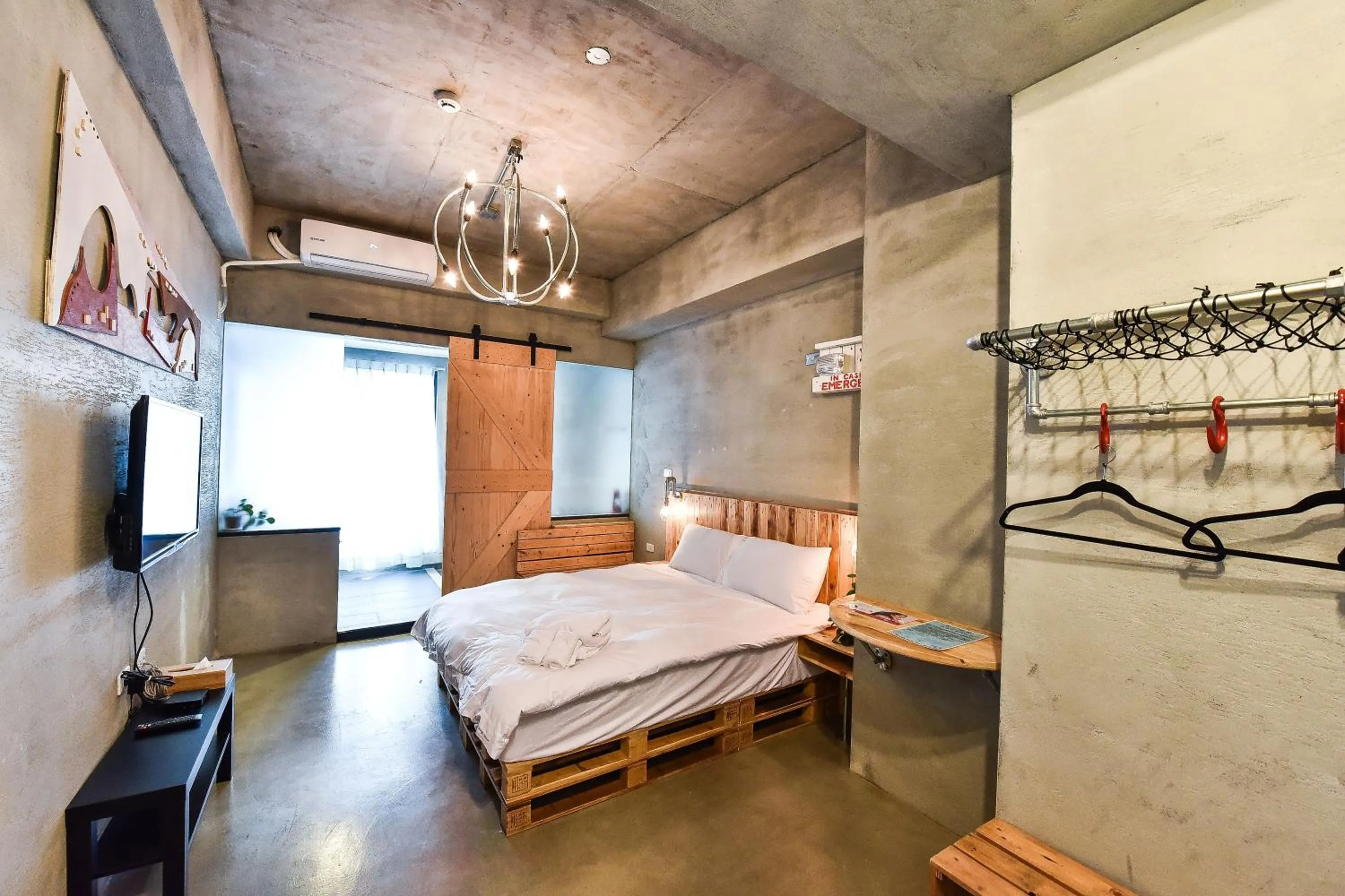 Bed in Anping Wikid Design Hotel