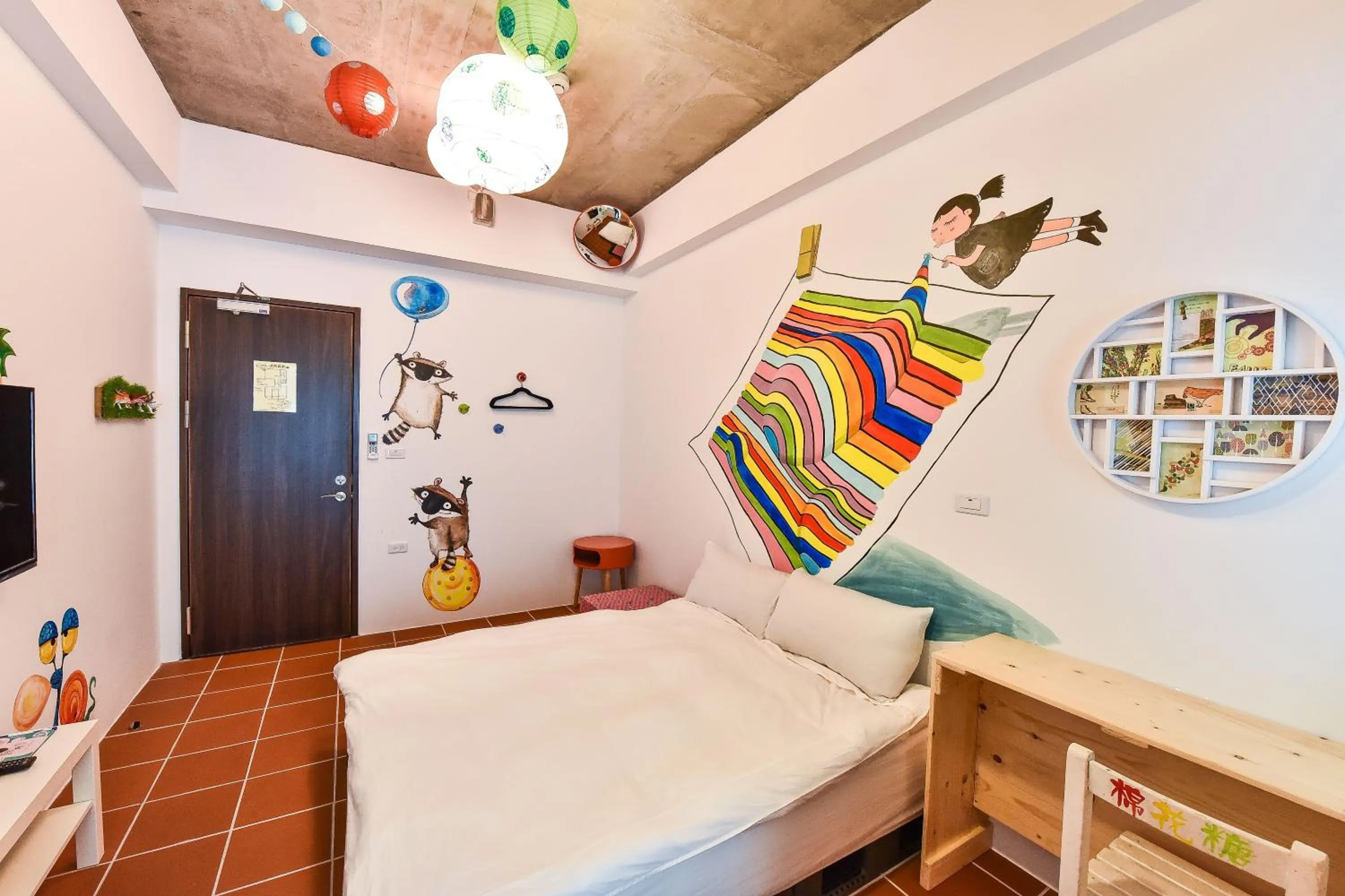 Bed in Anping Wikid Design Hotel