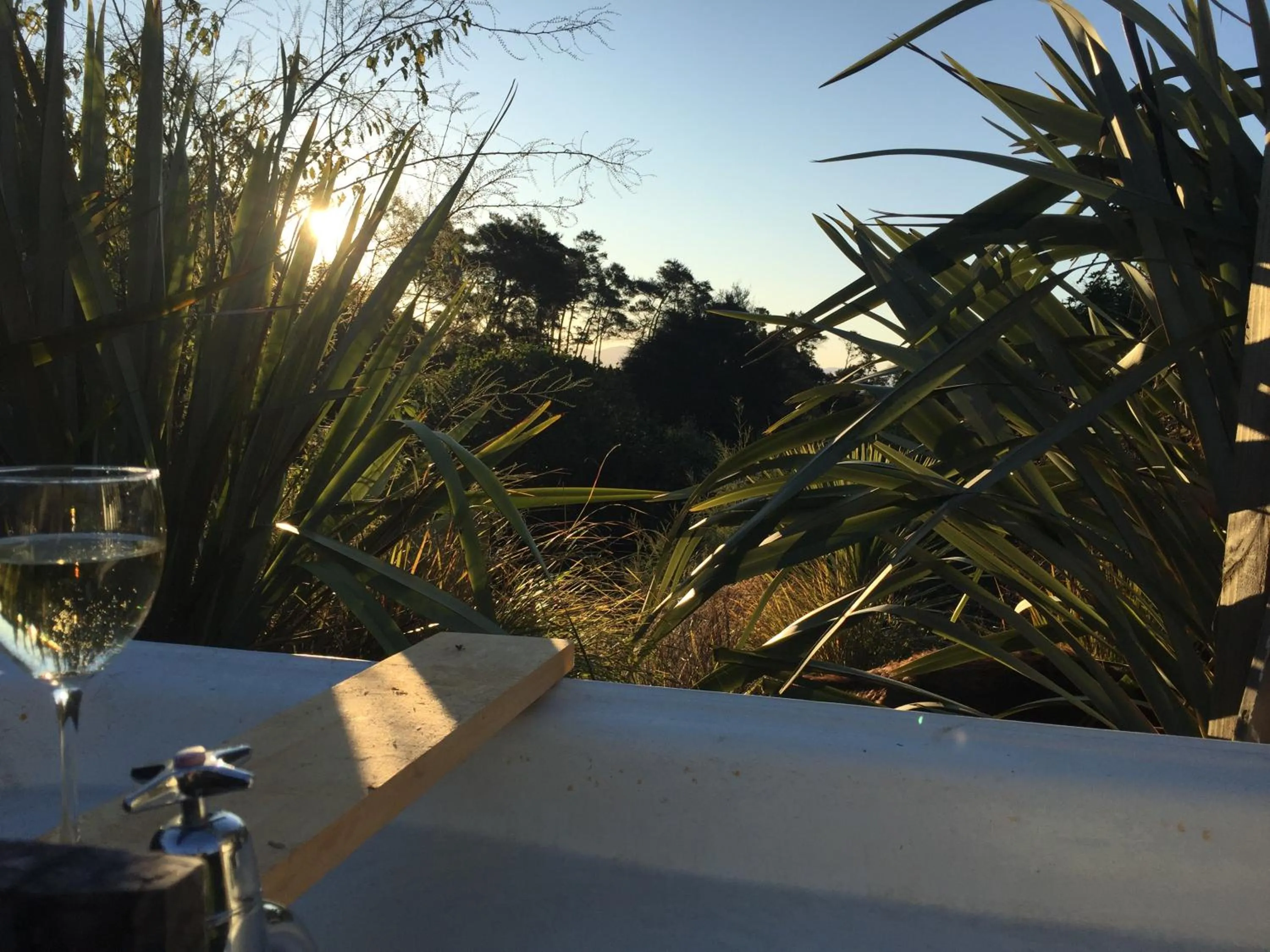Open Air Bath in The Pear Orchard Lodge