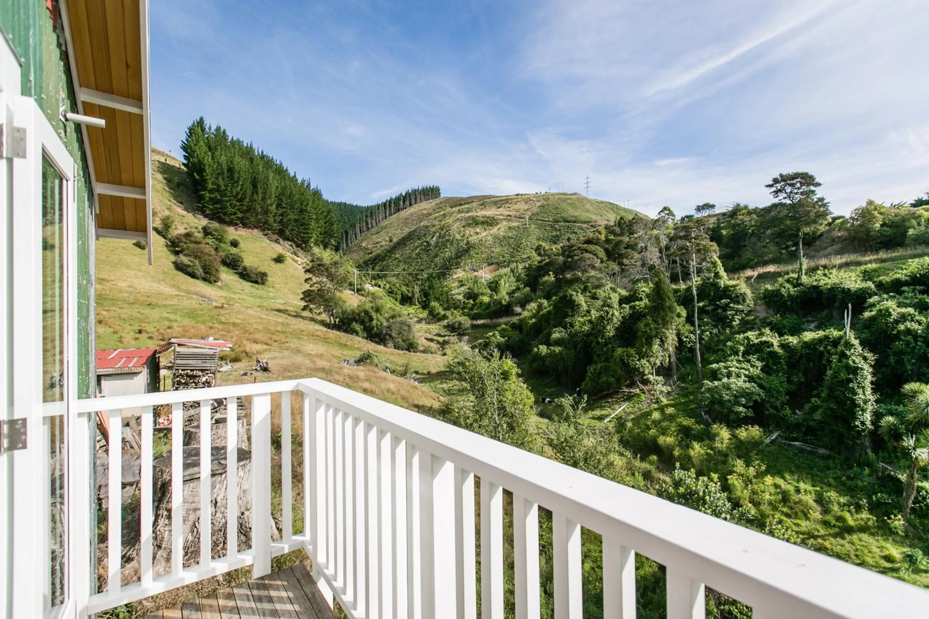 Balcony/Terrace in The Pear Orchard Lodge