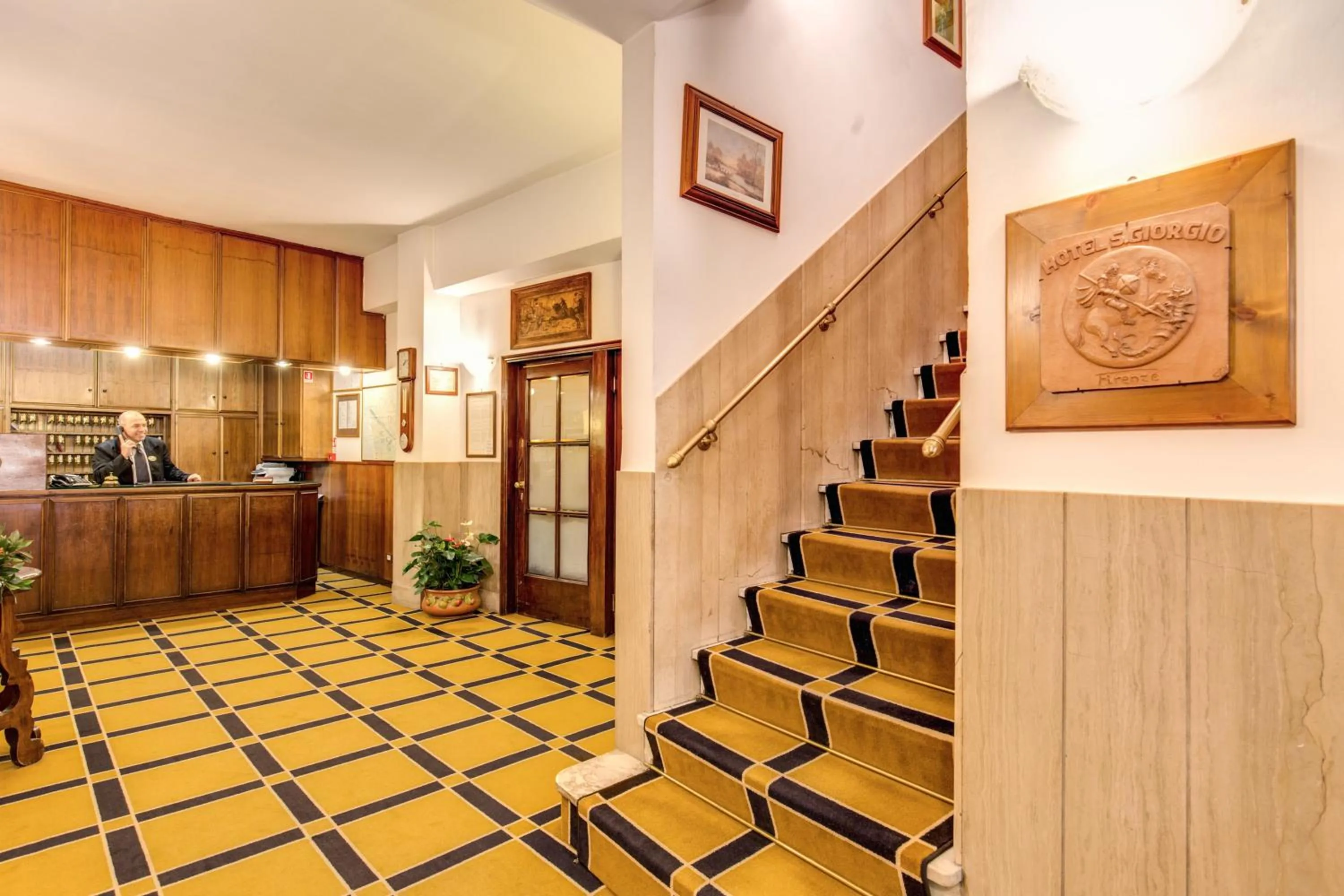 Lobby or reception in Hotel S.Giorgio & Olimpic