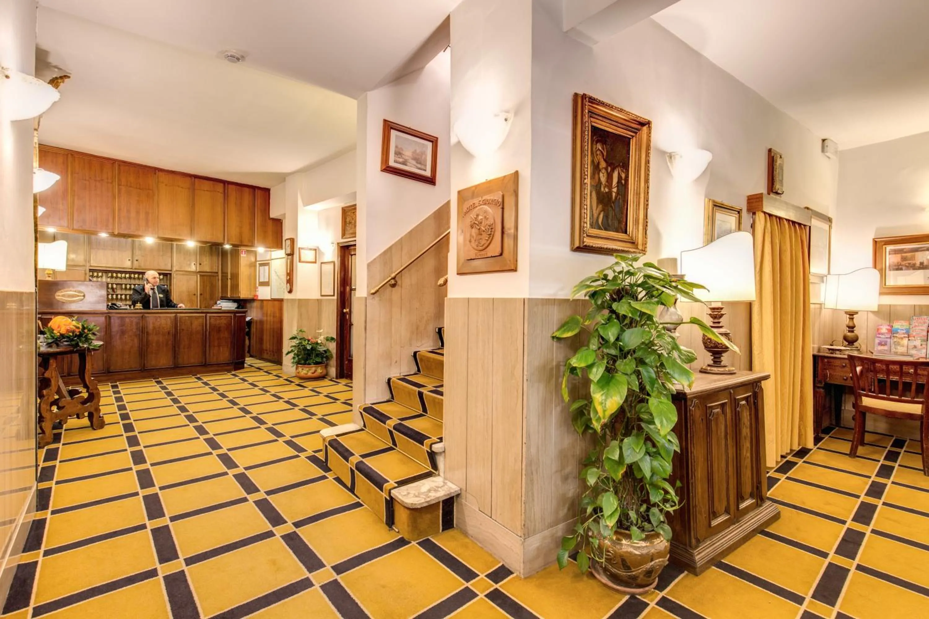 Lobby or reception in Hotel S.Giorgio & Olimpic