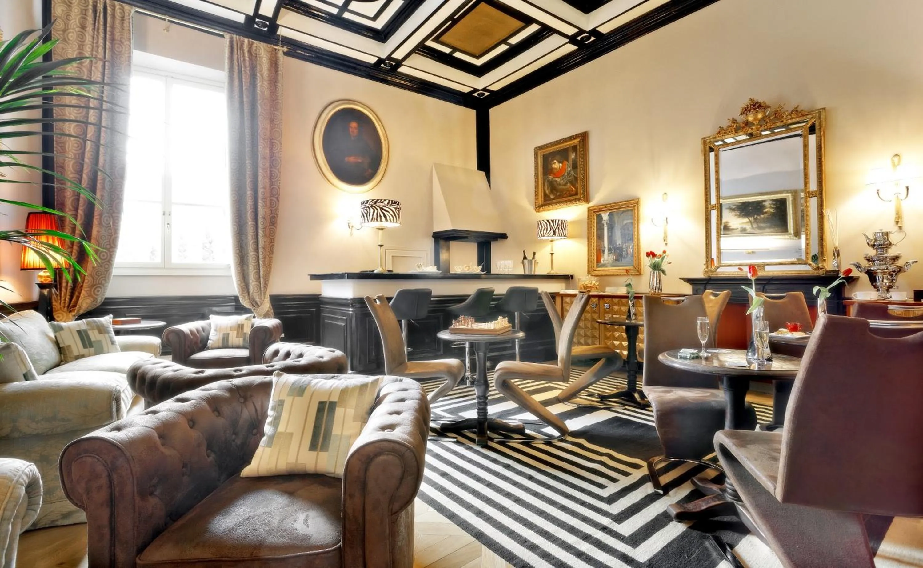 Lounge or bar in La Maison du Sage