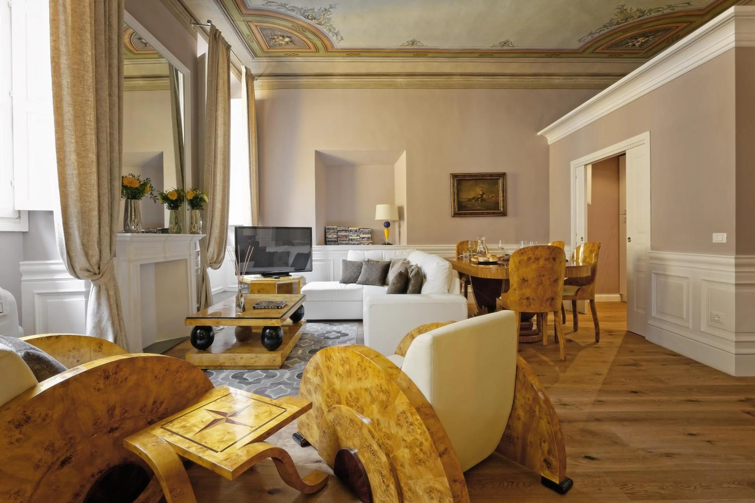 Living room in La Maison du Sage