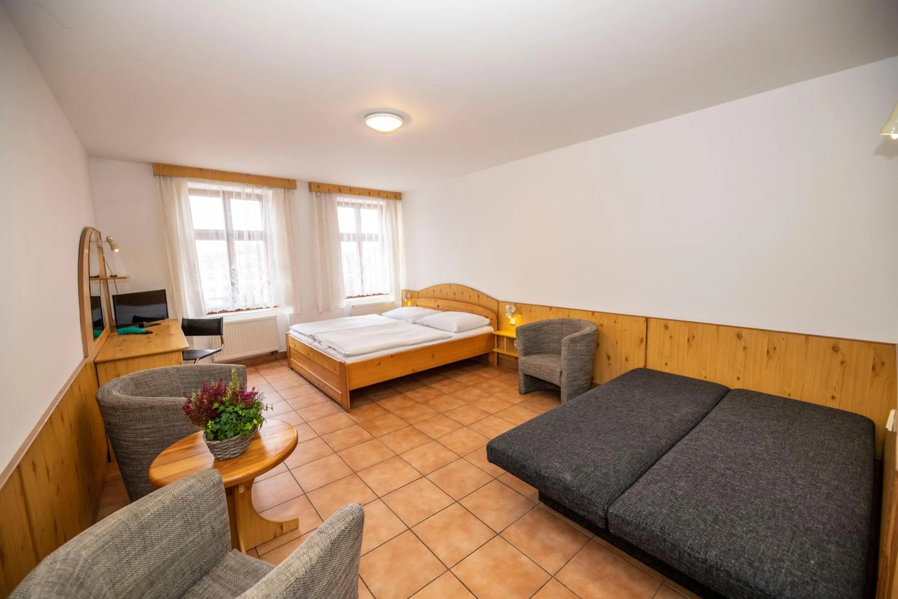 Photo of the whole room, Bed in Hotel Praha