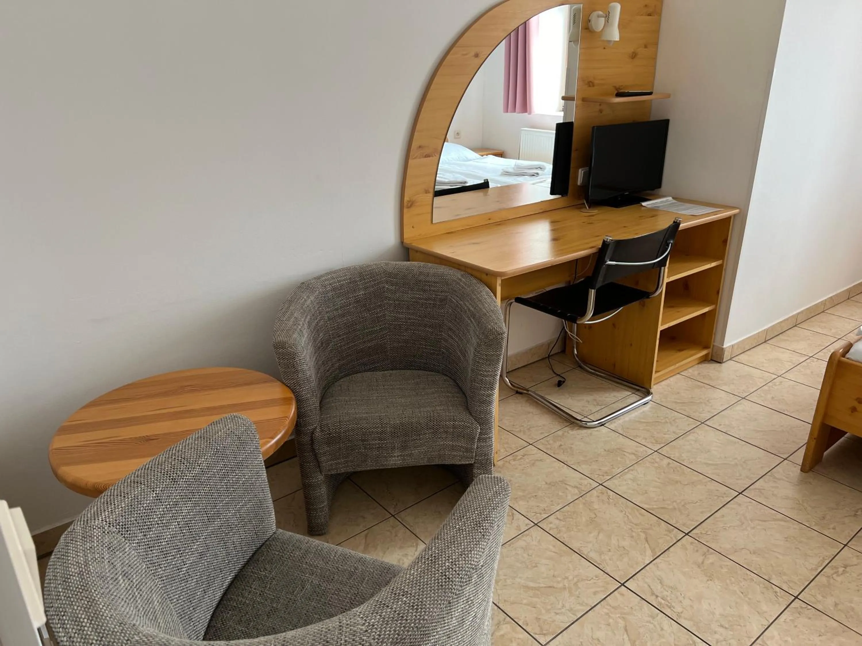 Seating area in Hotel Praha