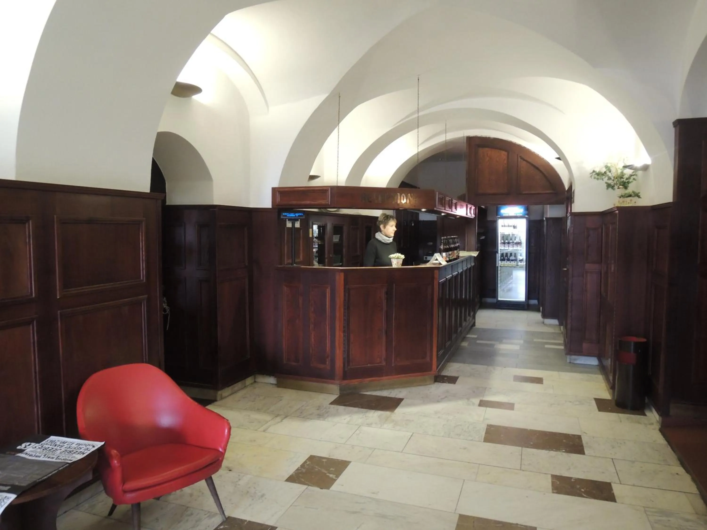 Lobby or reception in Hotel Praha