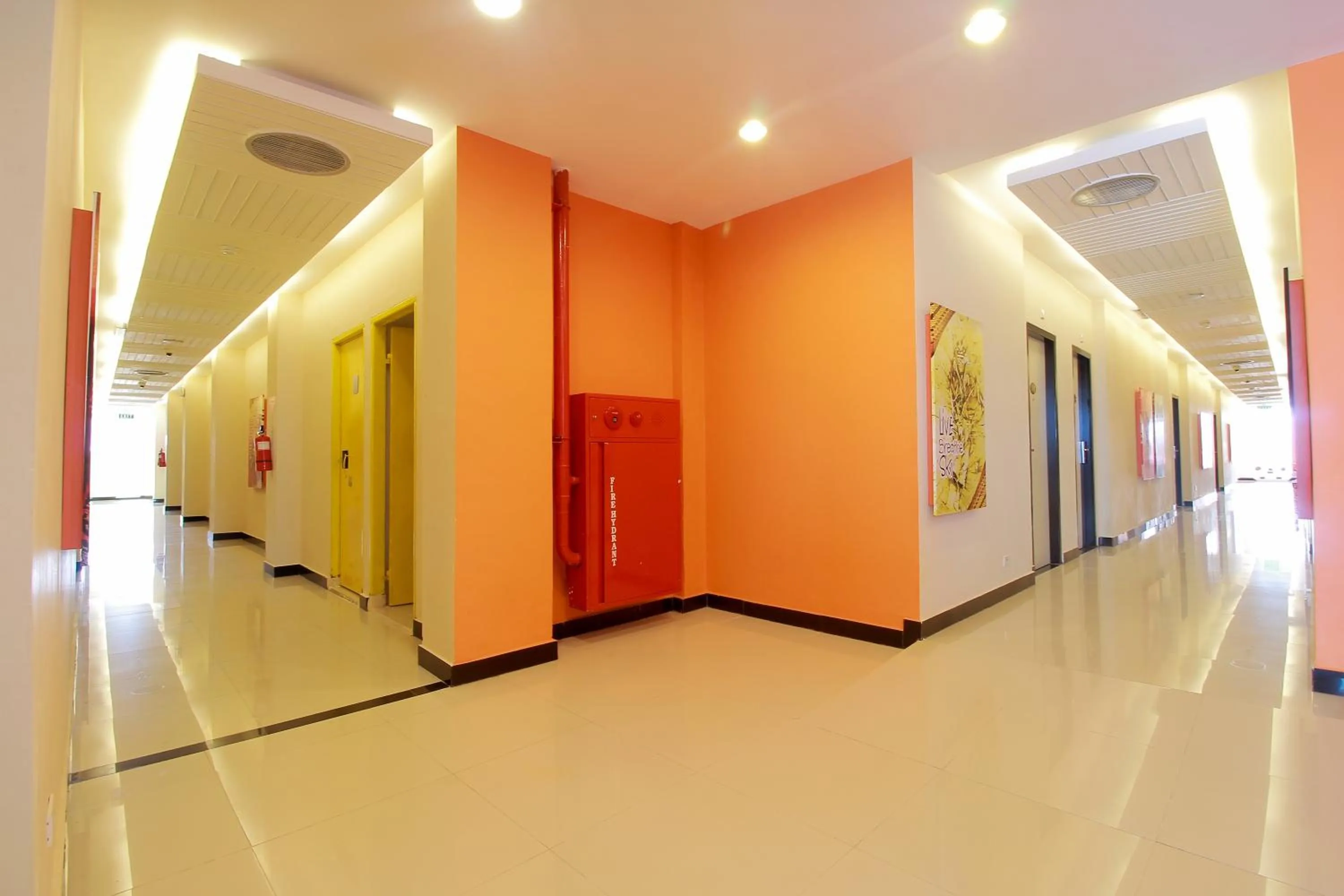 Decorative detail in Sinar Sport Hotel