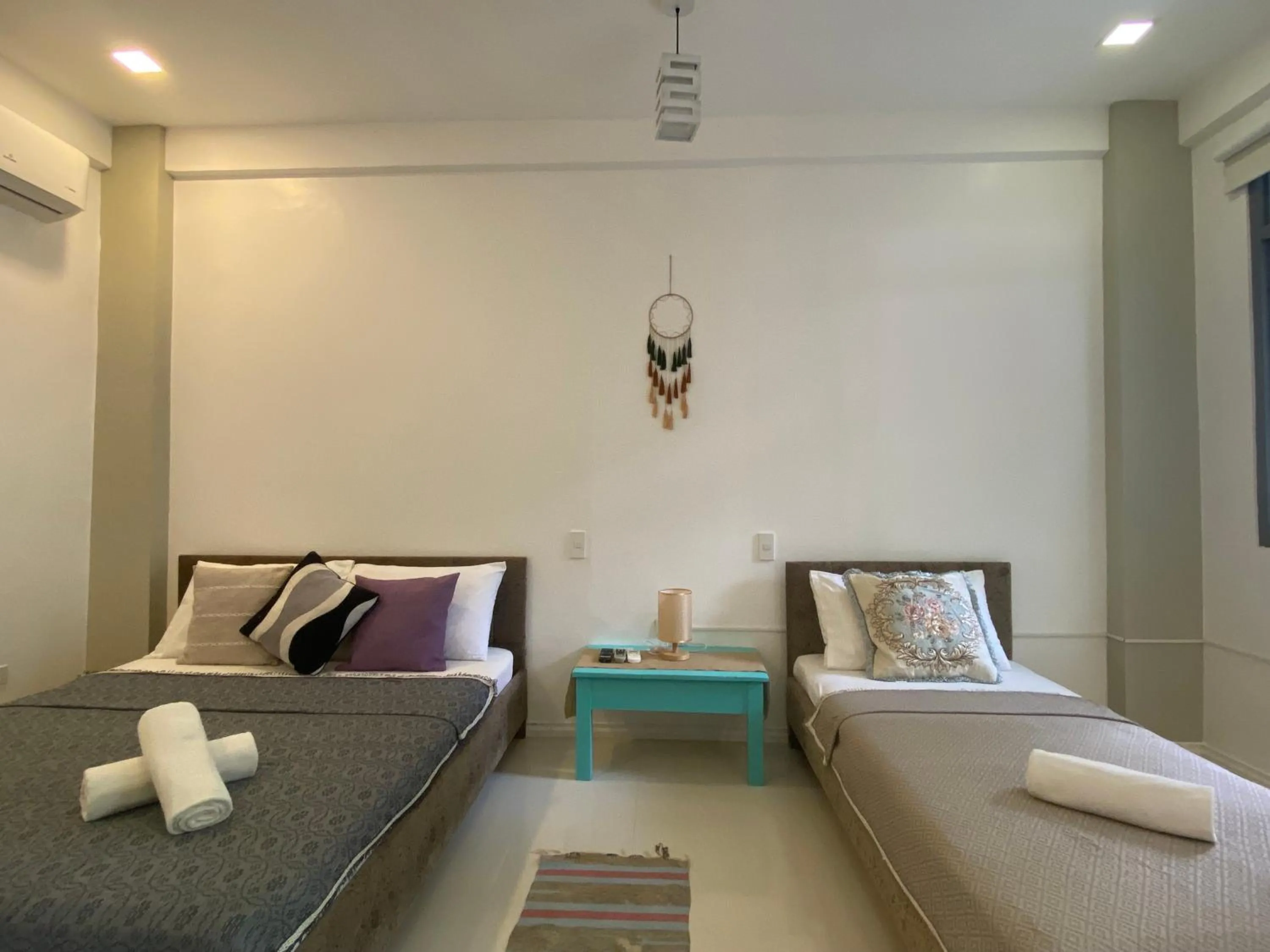 Bed in Everrich Boutique Resort Boracay