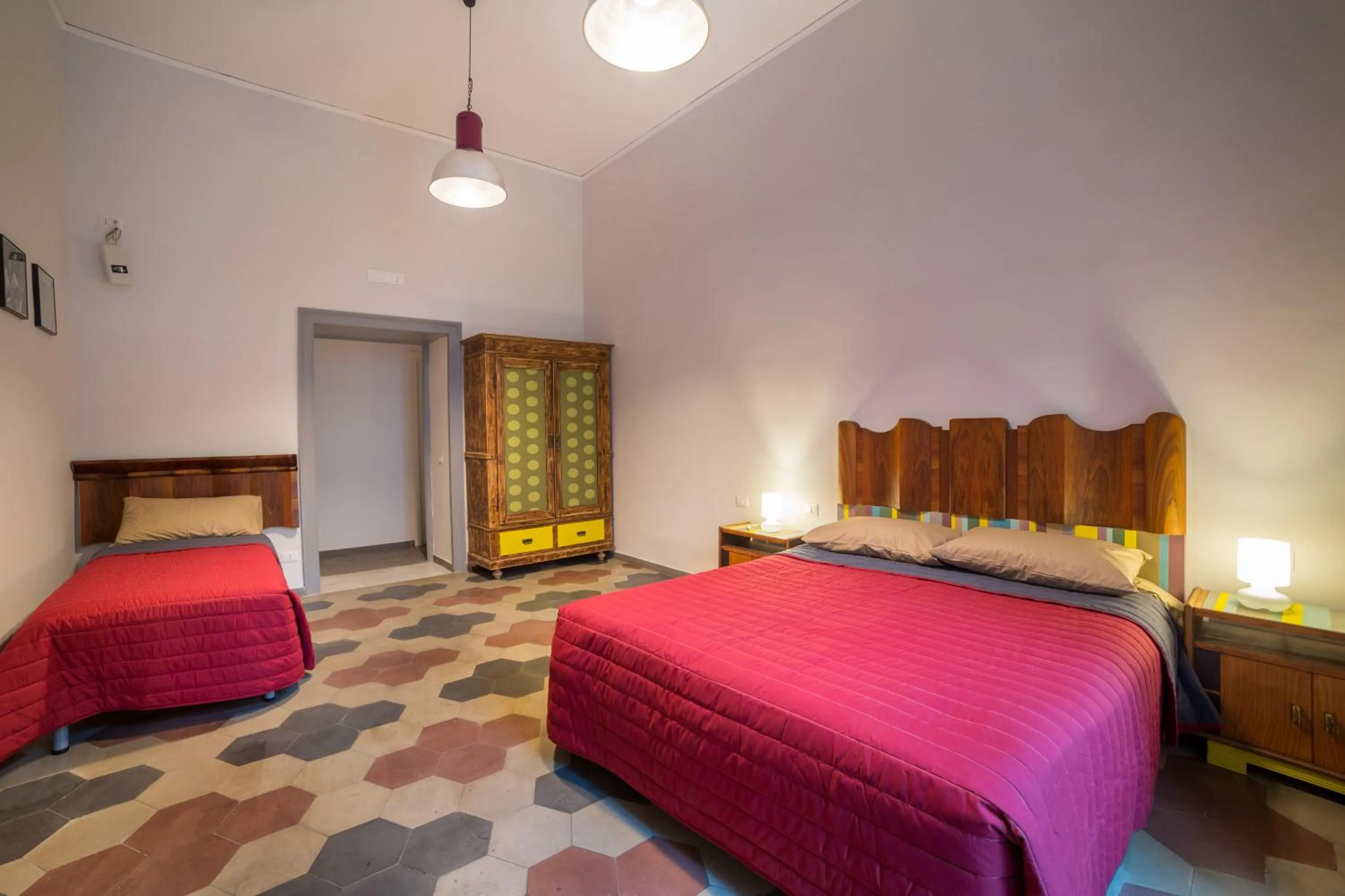 Bed in The Foria House by House In Naples