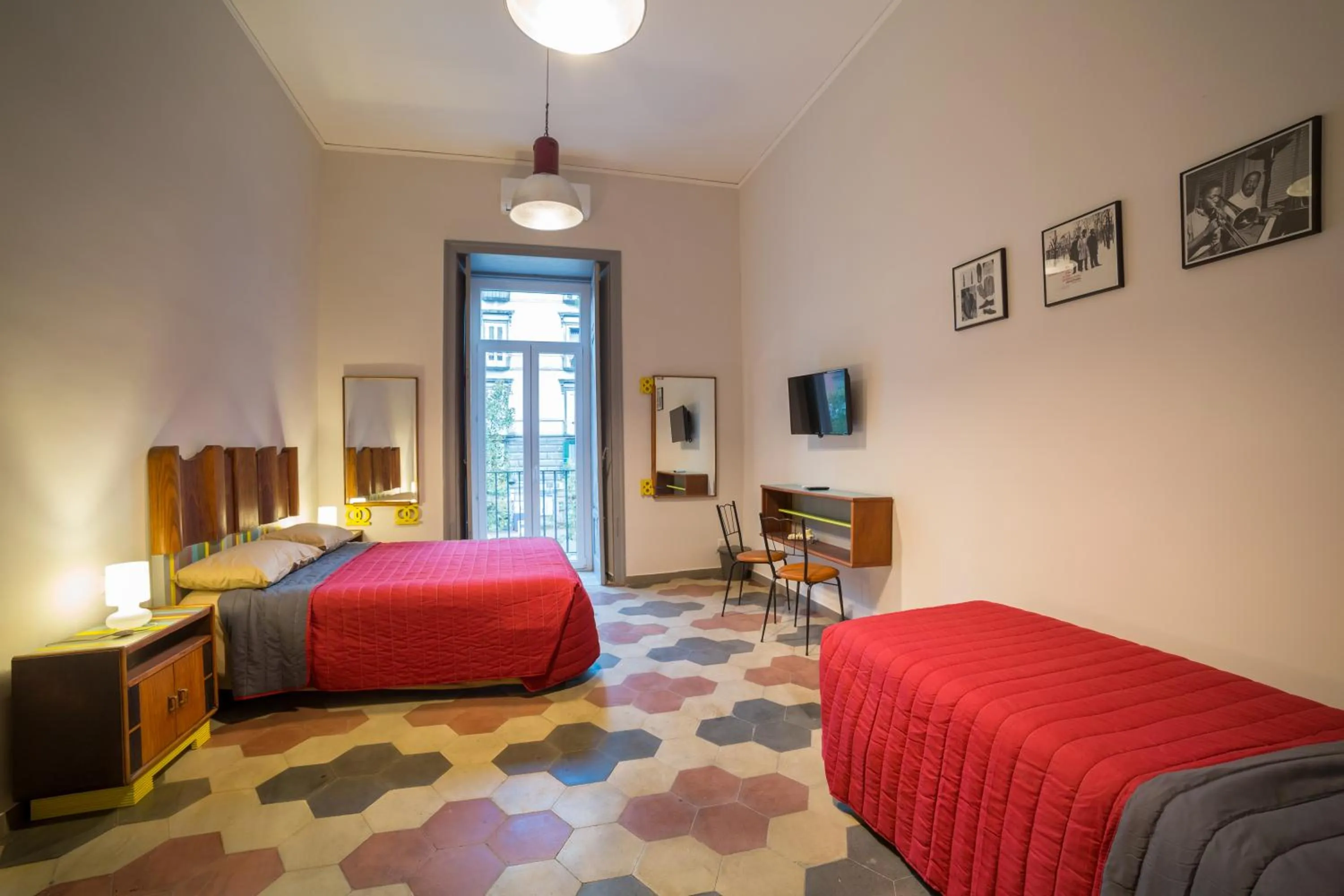 Photo of the whole room, Bed in The Foria House by House In Naples