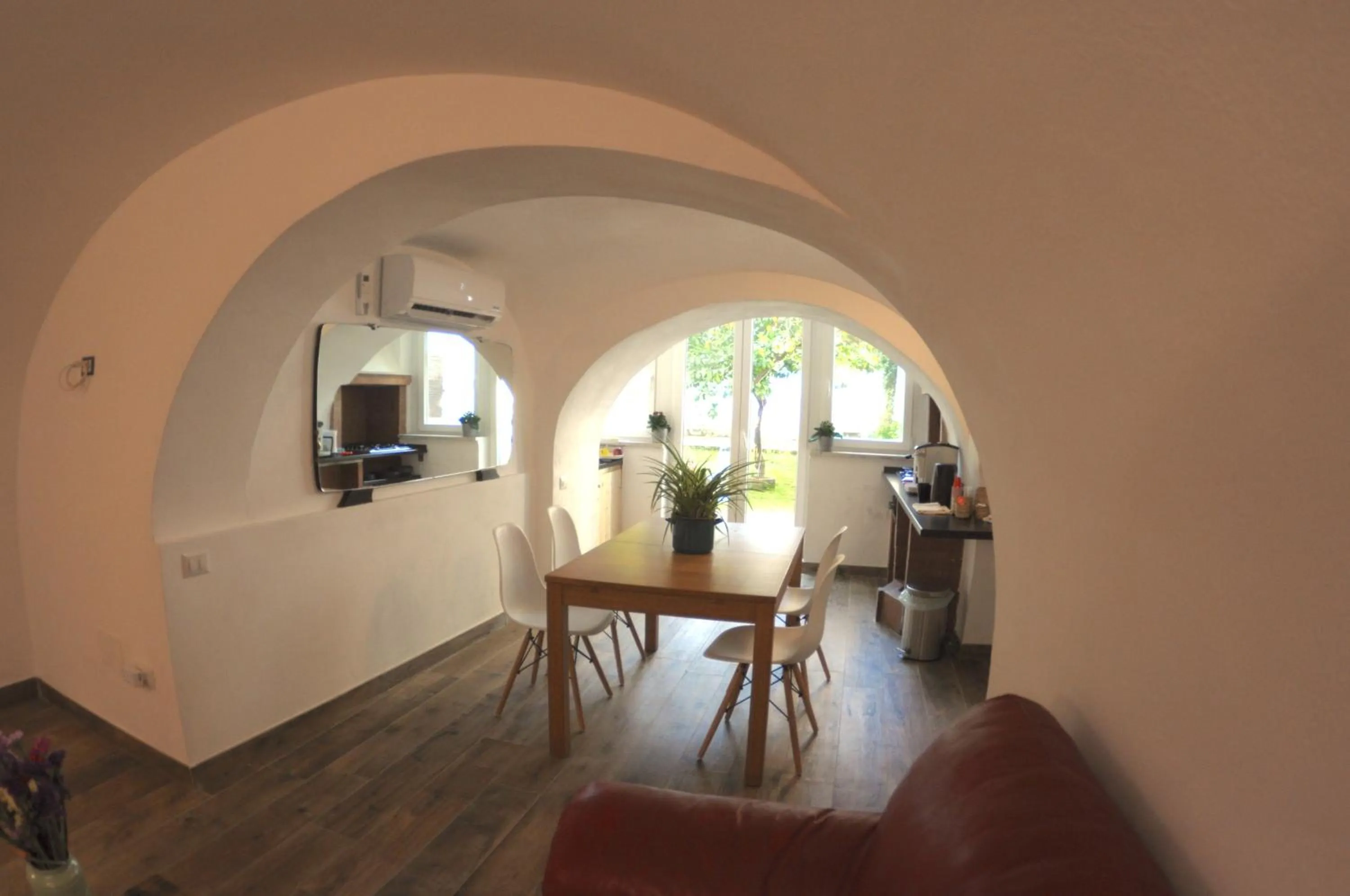 Dining area in The Foria House by House In Naples