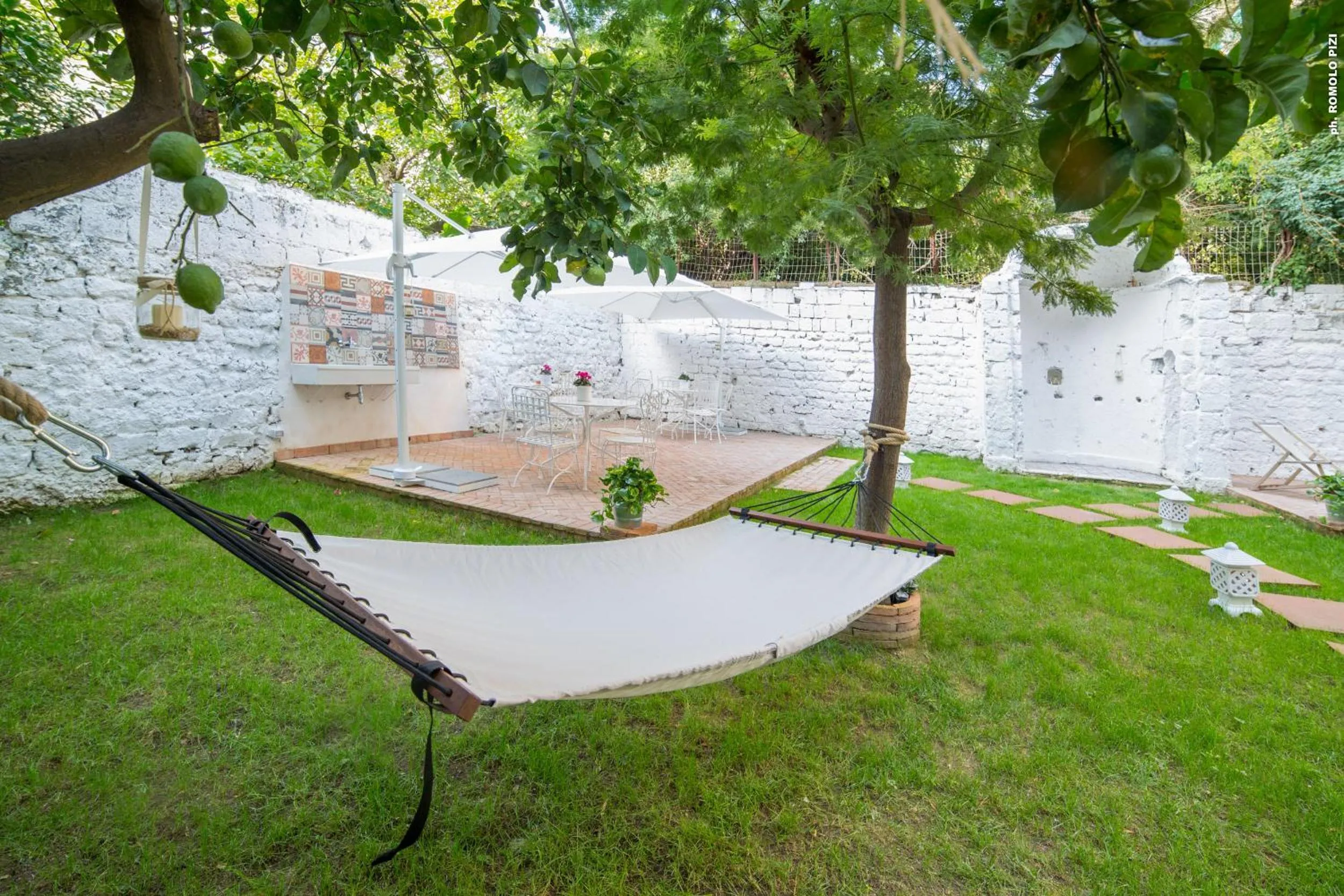 Garden in The Foria House by House In Naples