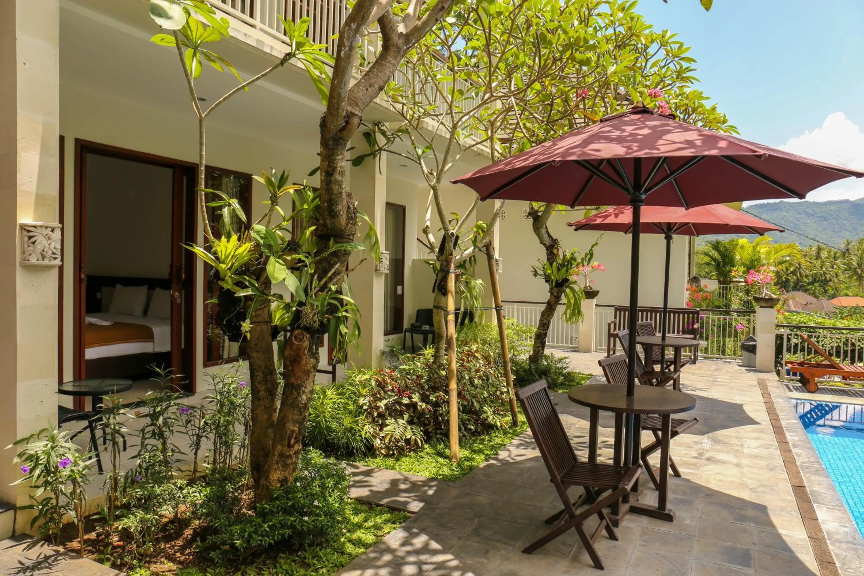 Property building in Dewi Villa Padangbai Hotel