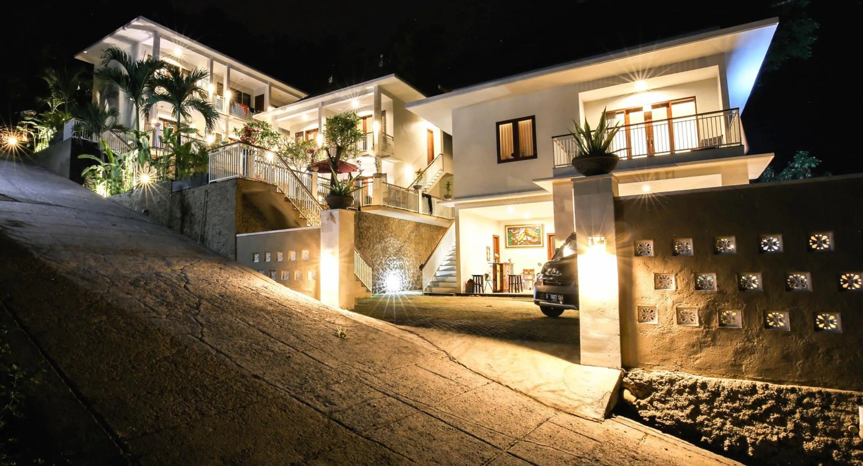 Property building in Dewi Villa Padangbai Hotel