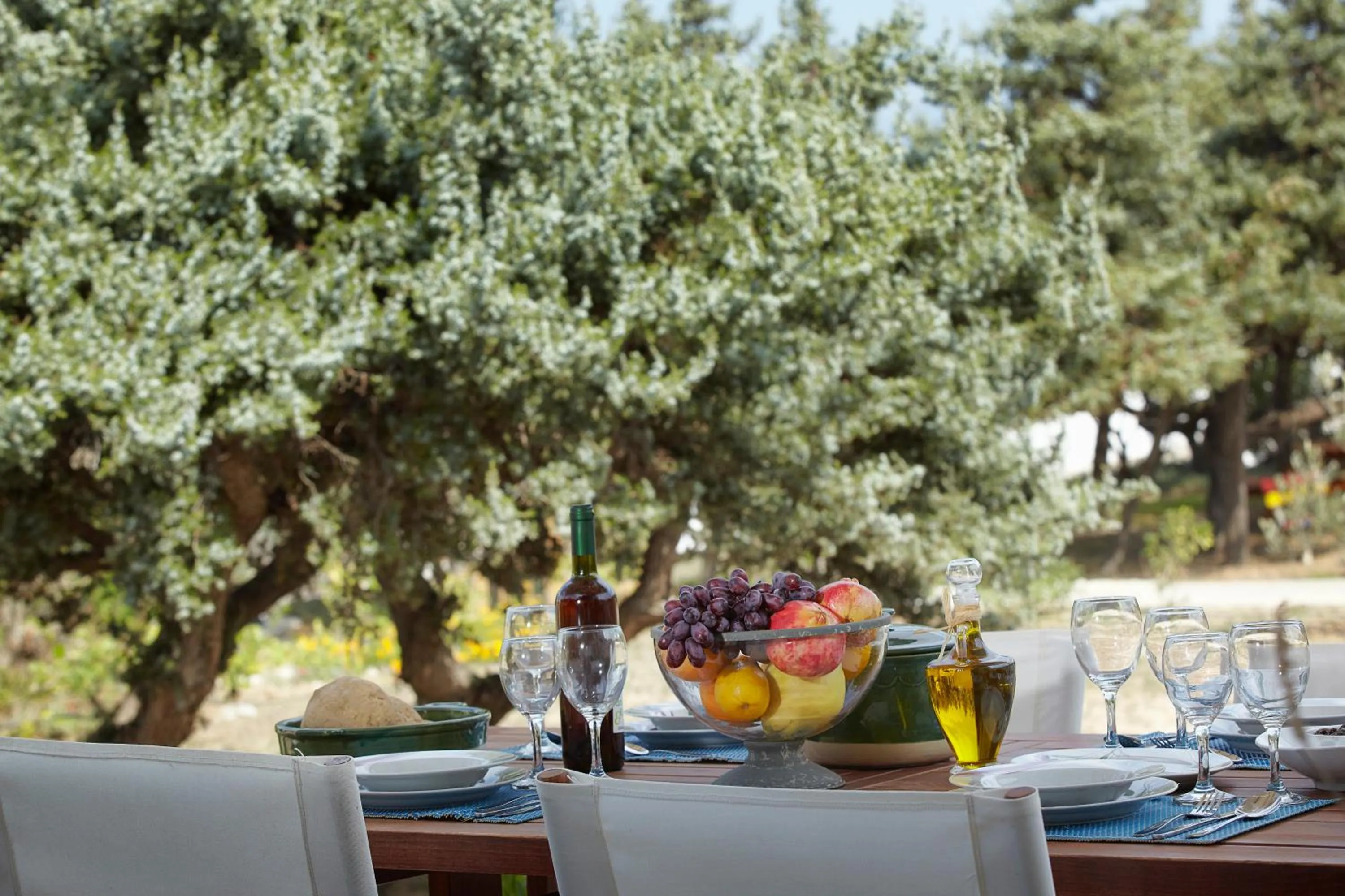 Patio in Kedros Villas