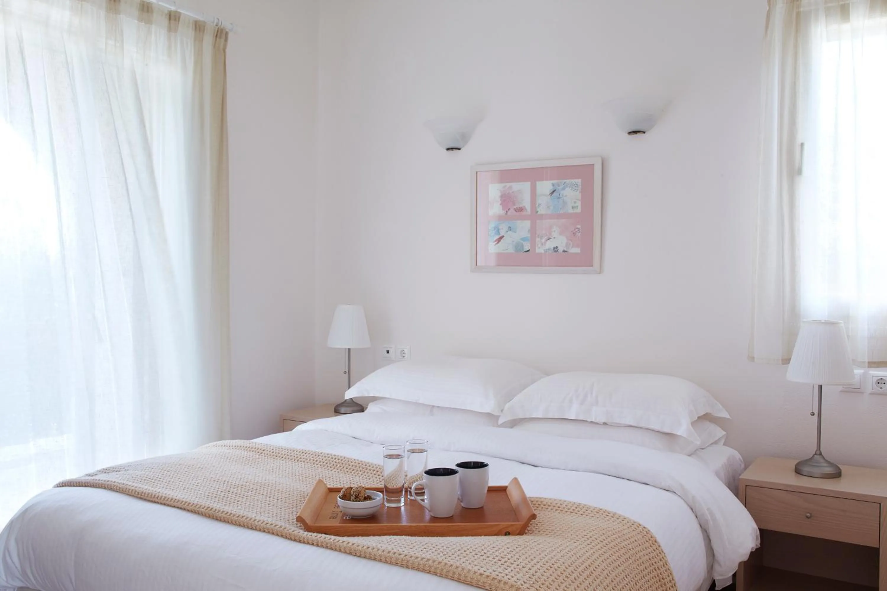 Bed in Kedros Villas