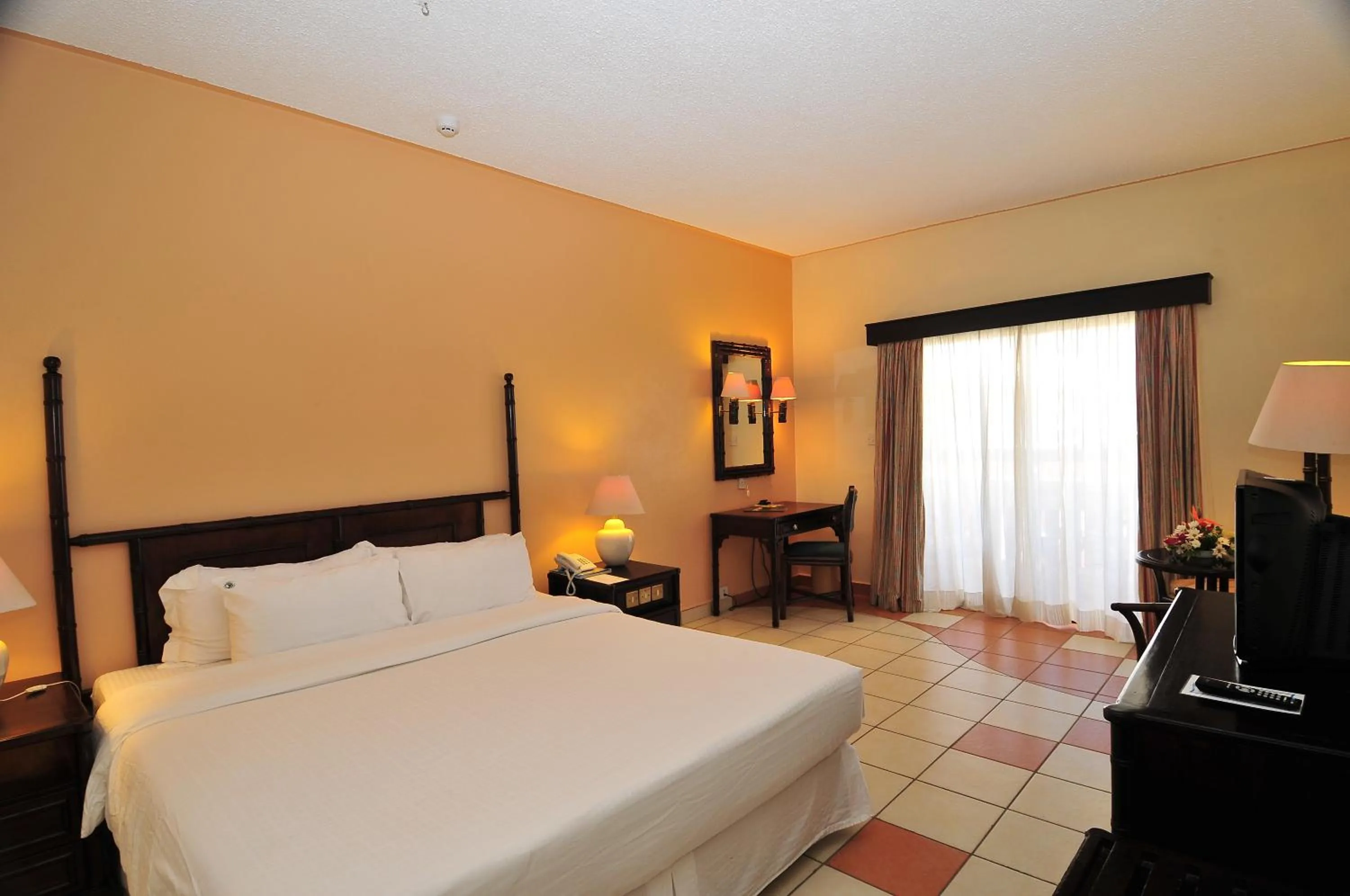 Bed in Mombasa Continental Resort