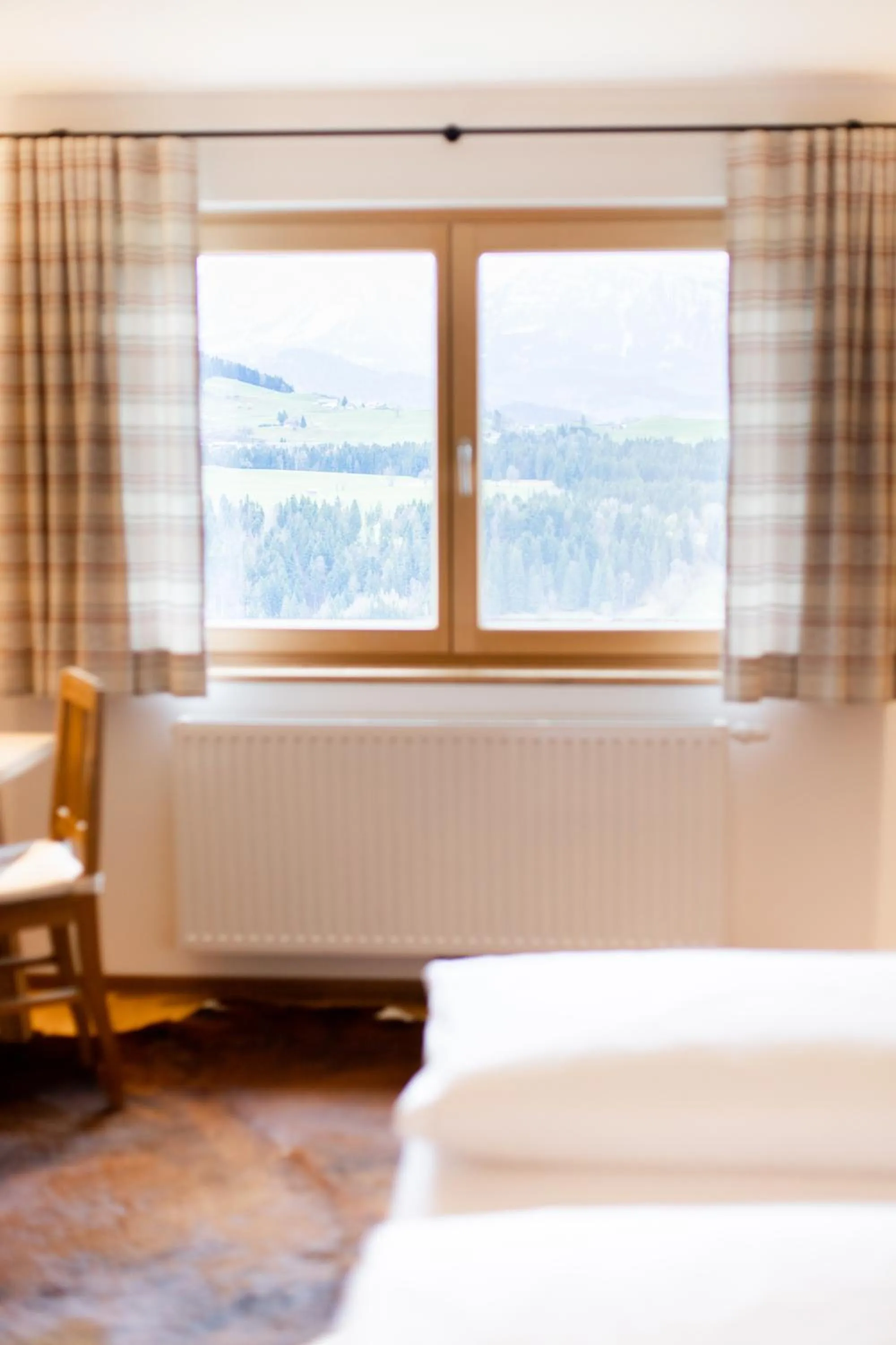 View (from property/room), Bed in Gasthof Adler