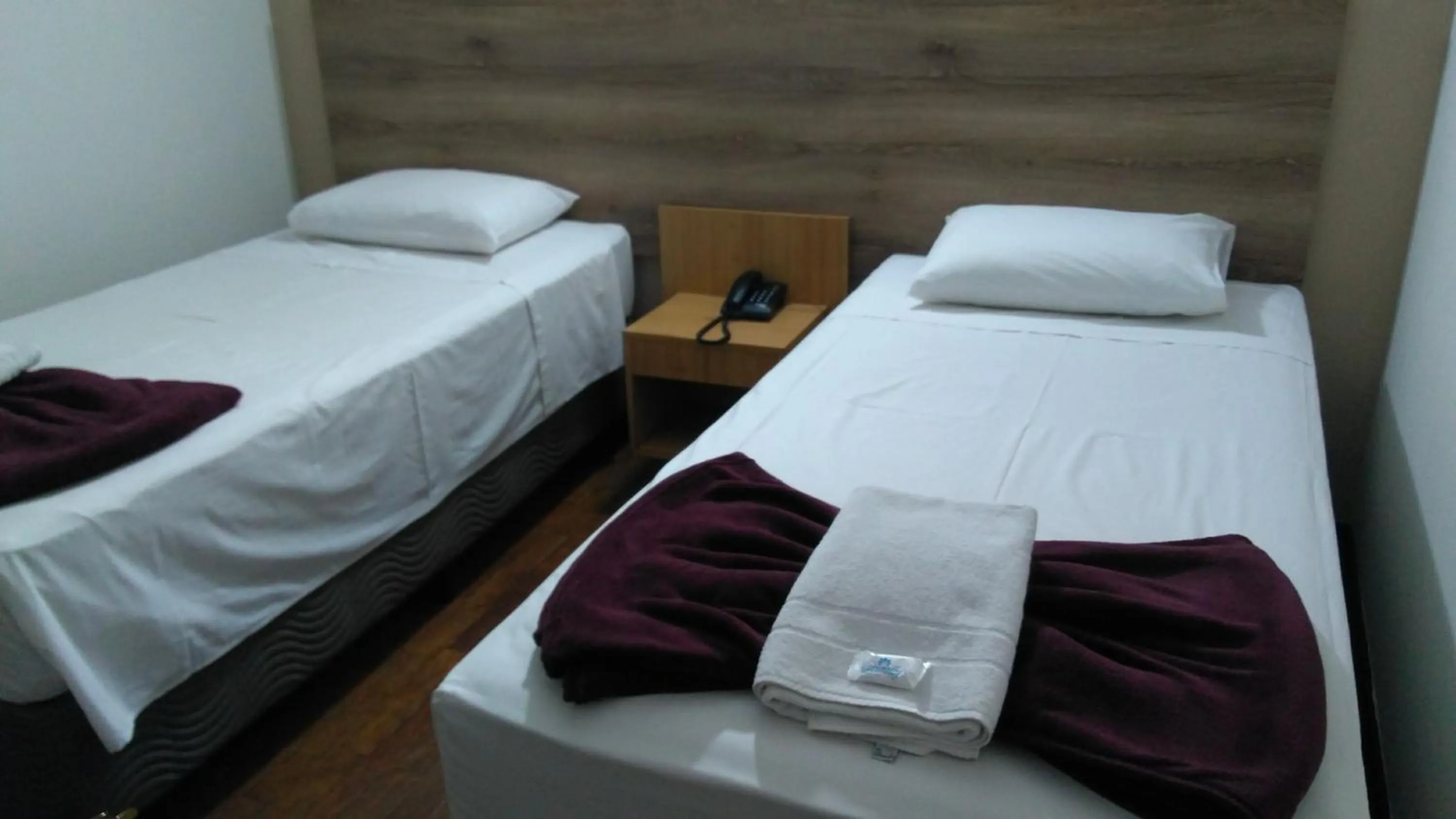 Bed in Aurora Hotel