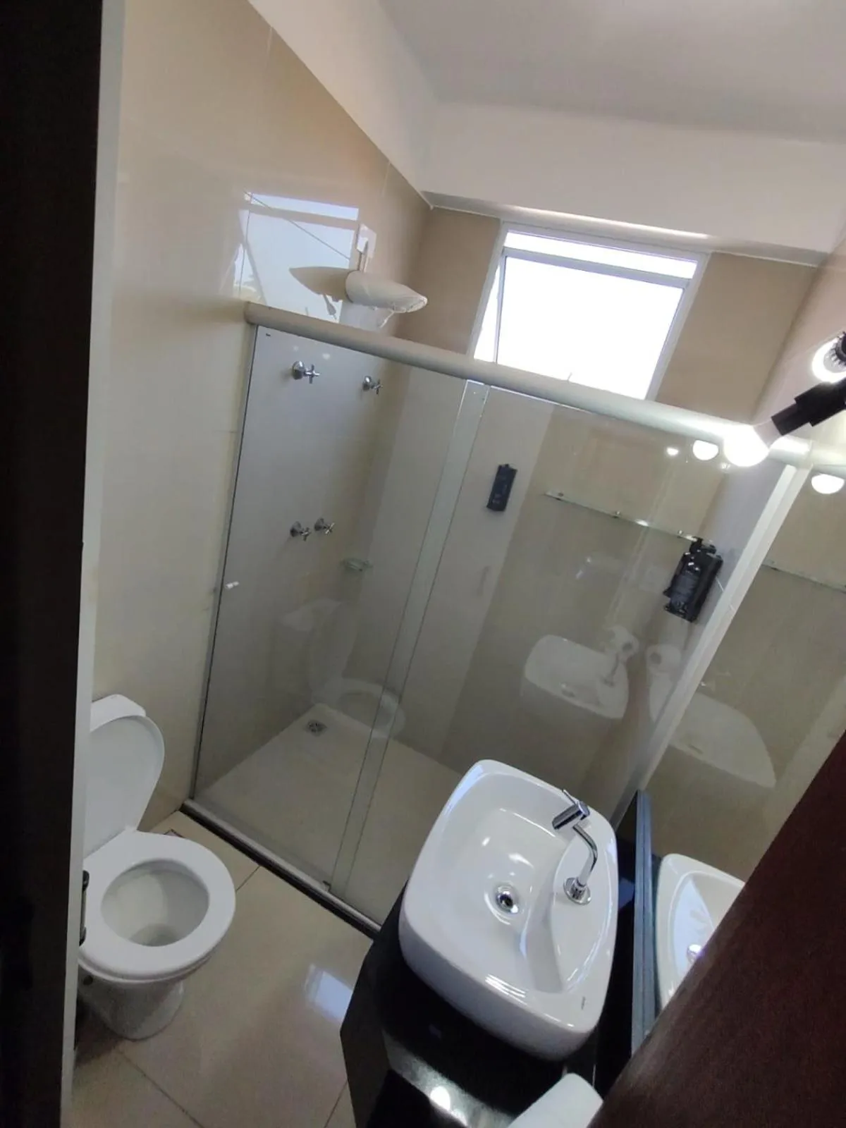 Bathroom in Aurora Hotel