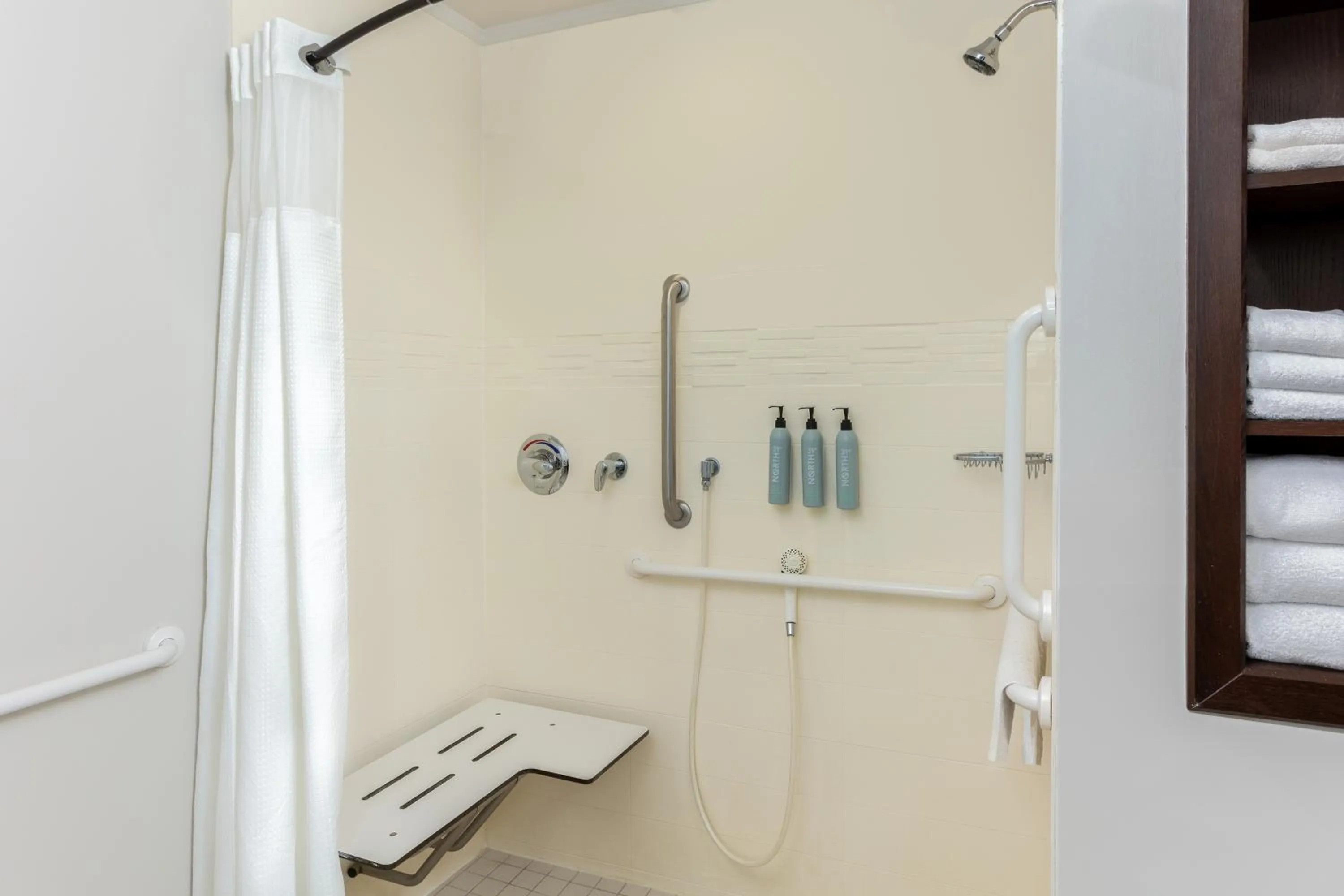 Shower in Residence Inn by Marriott Kansas City at The Legends
