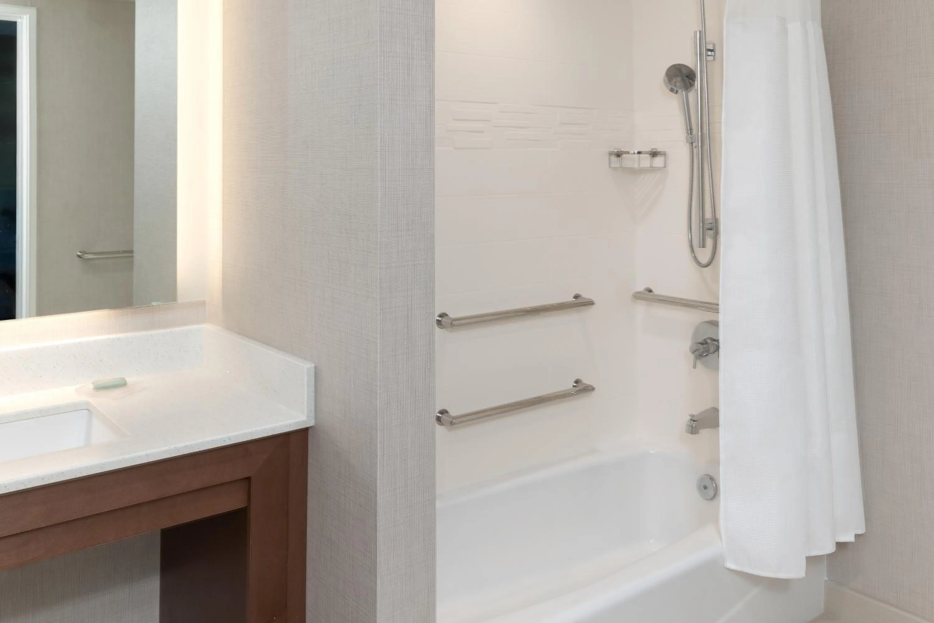 Bathroom in Residence Inn by Marriott Kansas City at The Legends