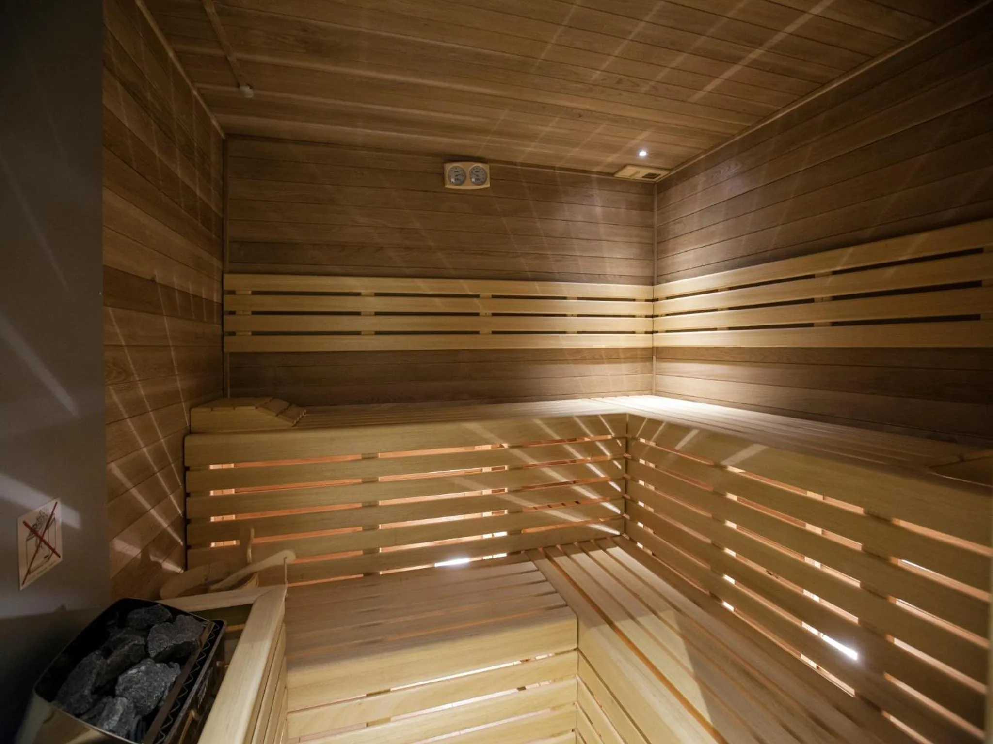 Sauna in Villa Favorita - Parkhotel Delta