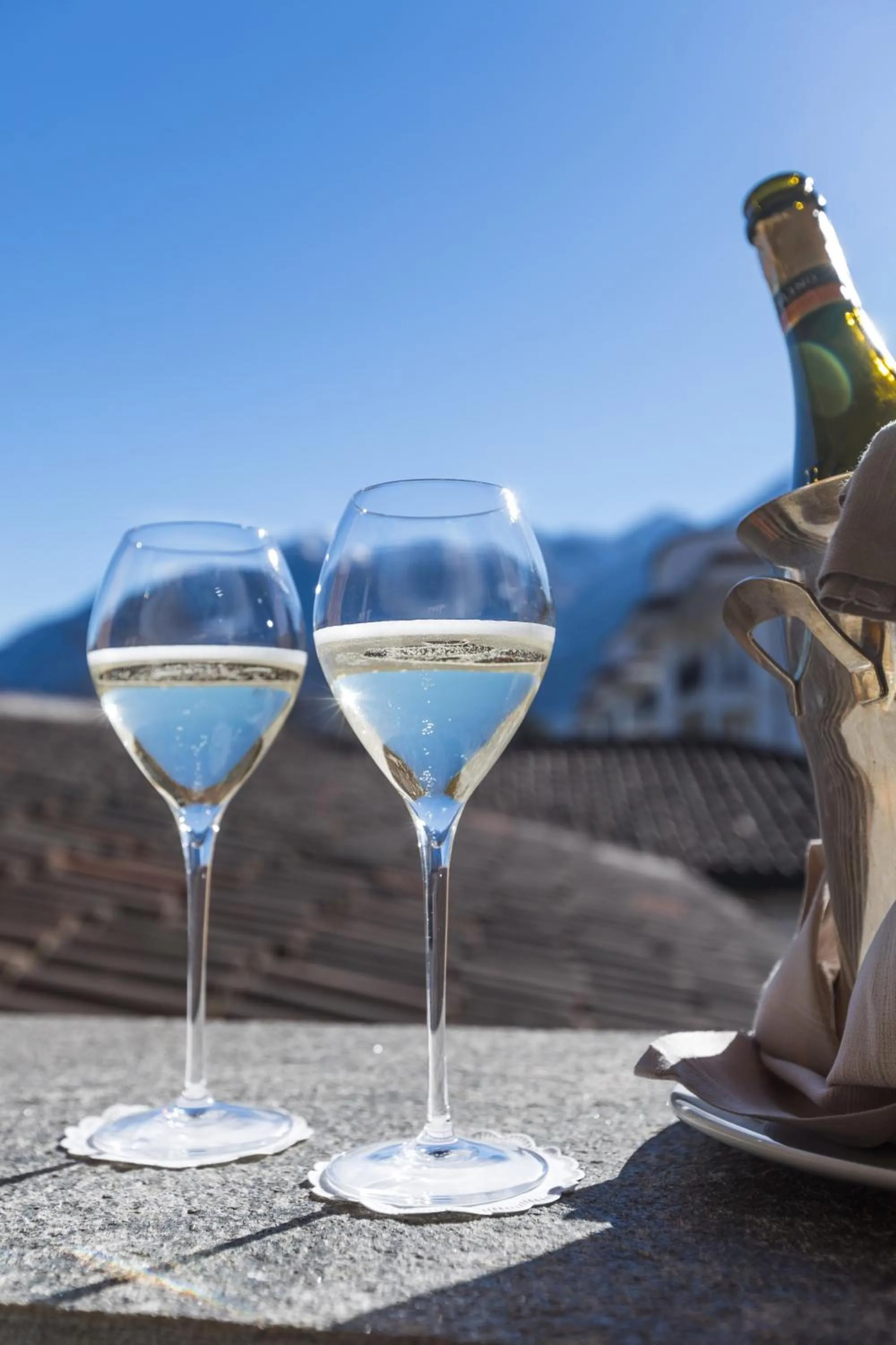 Balcony/Terrace in Villa Favorita - Parkhotel Delta