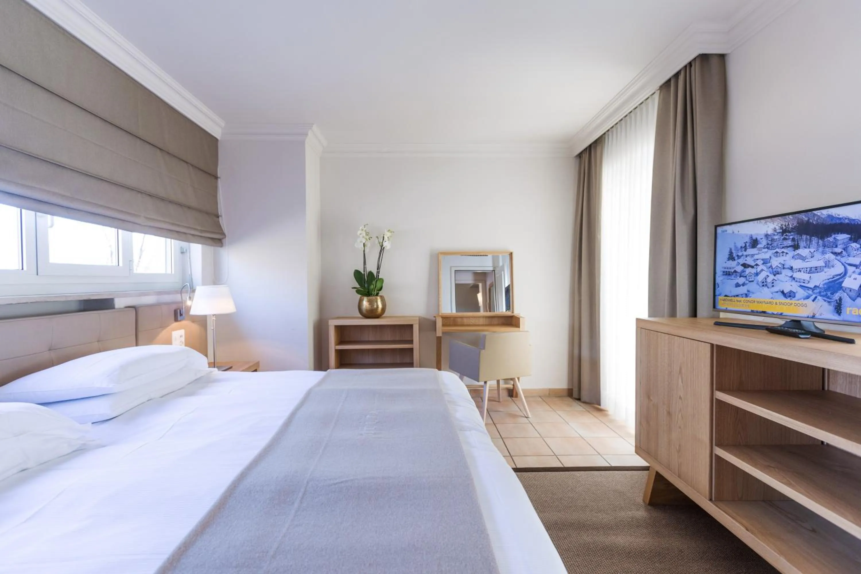 Bedroom, Bed in Villa Favorita - Parkhotel Delta