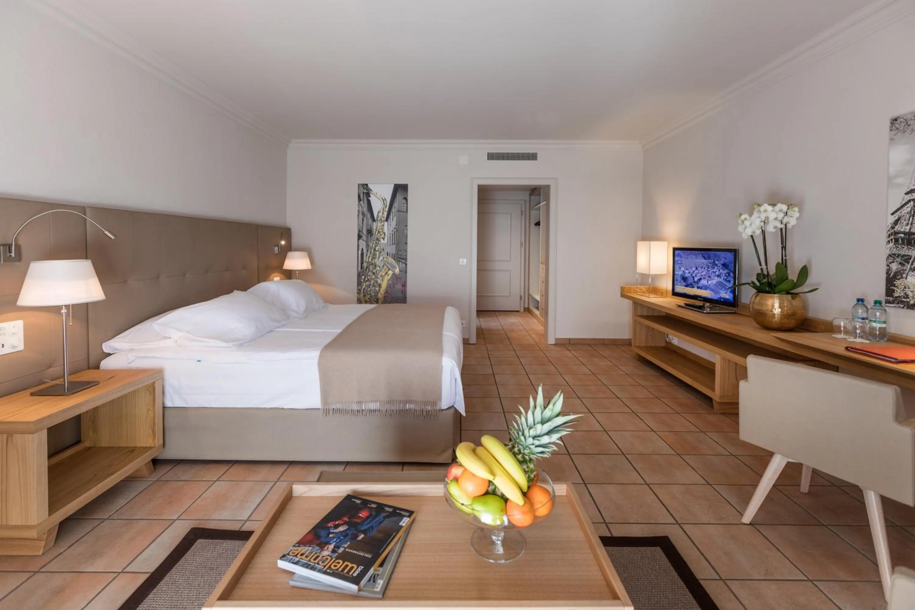 Bedroom, Bed in Villa Favorita - Parkhotel Delta