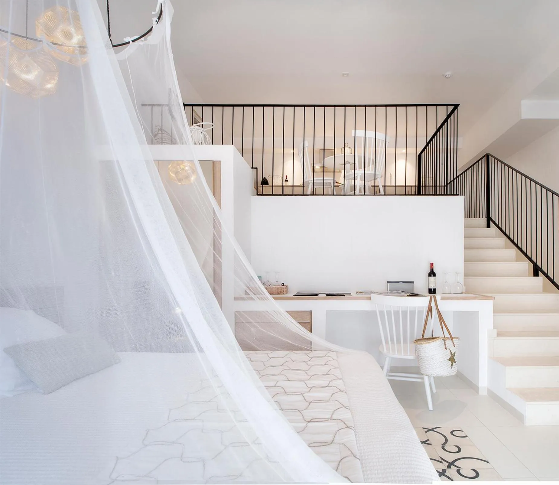 Kitchen or kitchenette in Gatzara Suites Santa Gertrudis