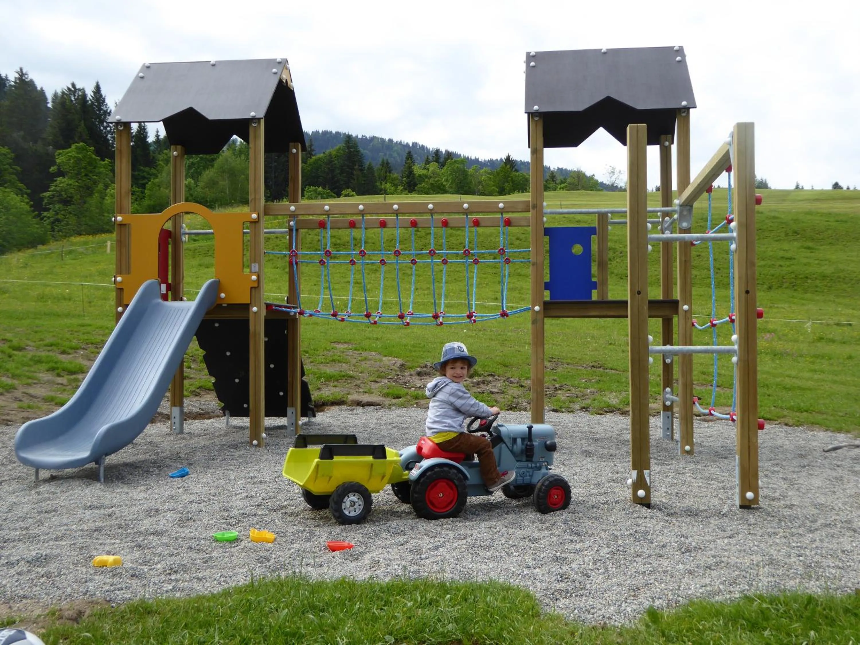 Children play ground in Ferienhotel Starennest