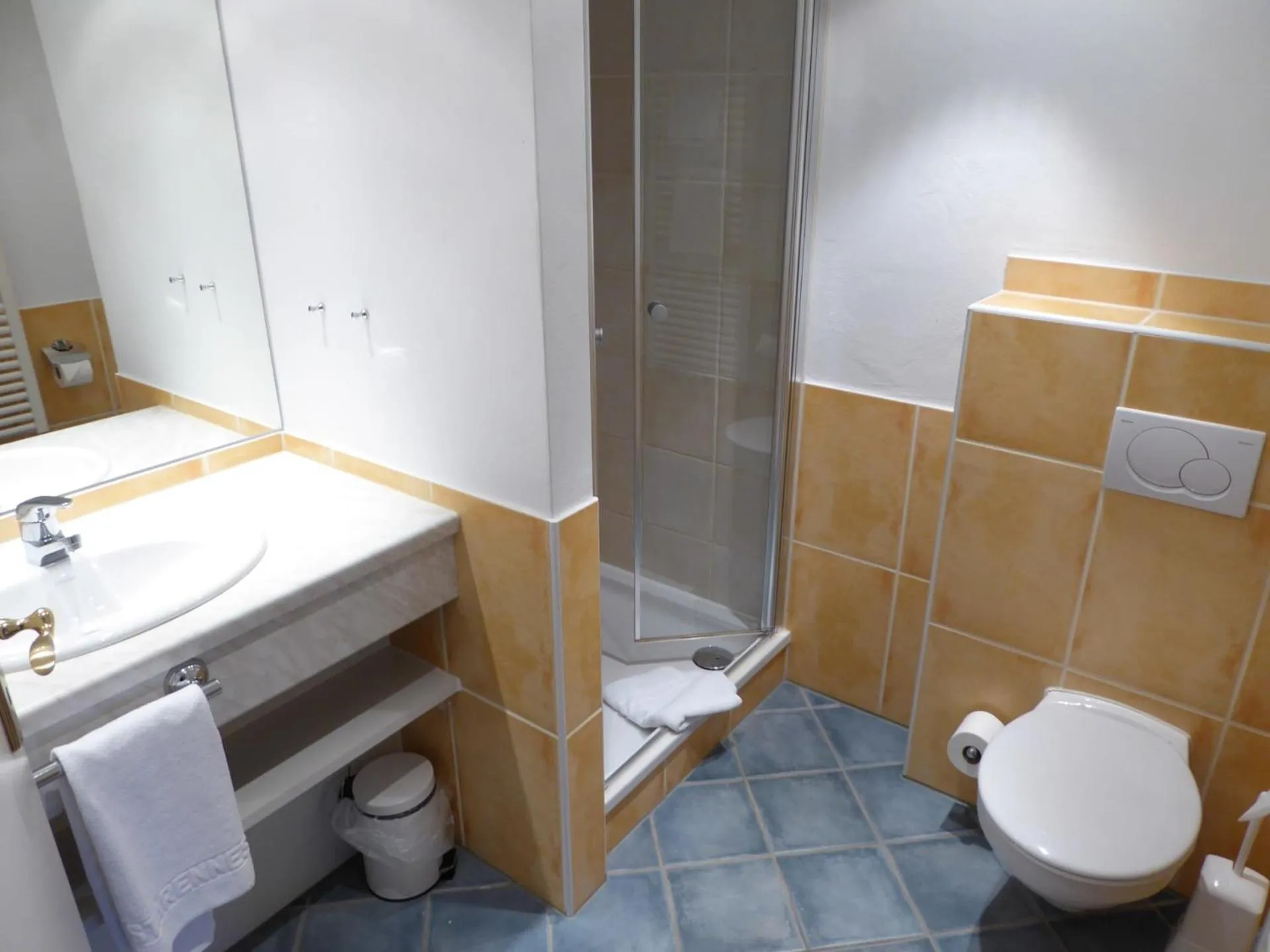 Bathroom in Ferienhotel Starennest