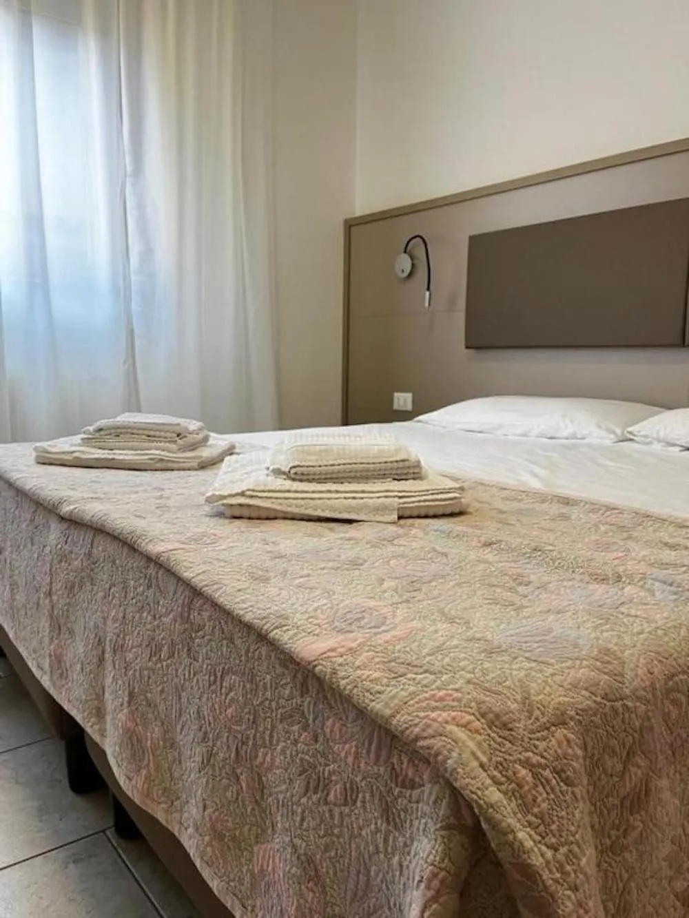 Bed in Hotel Villa Augusta