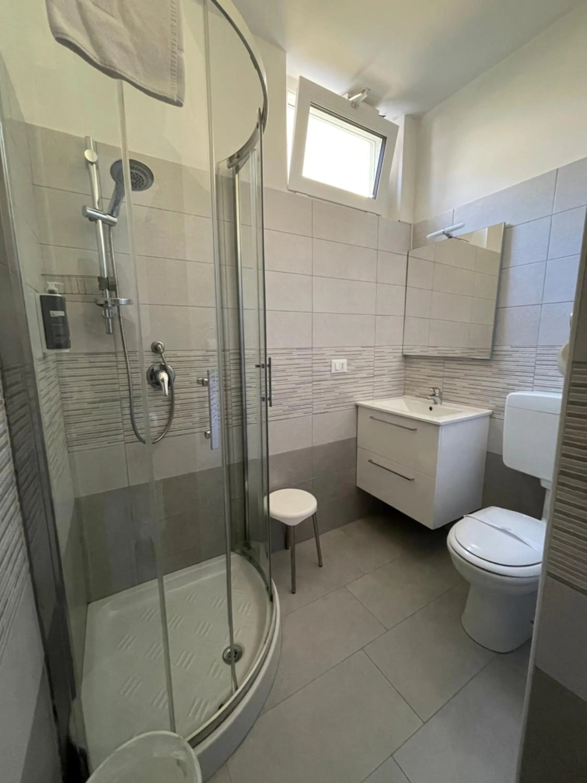 Shower in Hotel Villa Augusta