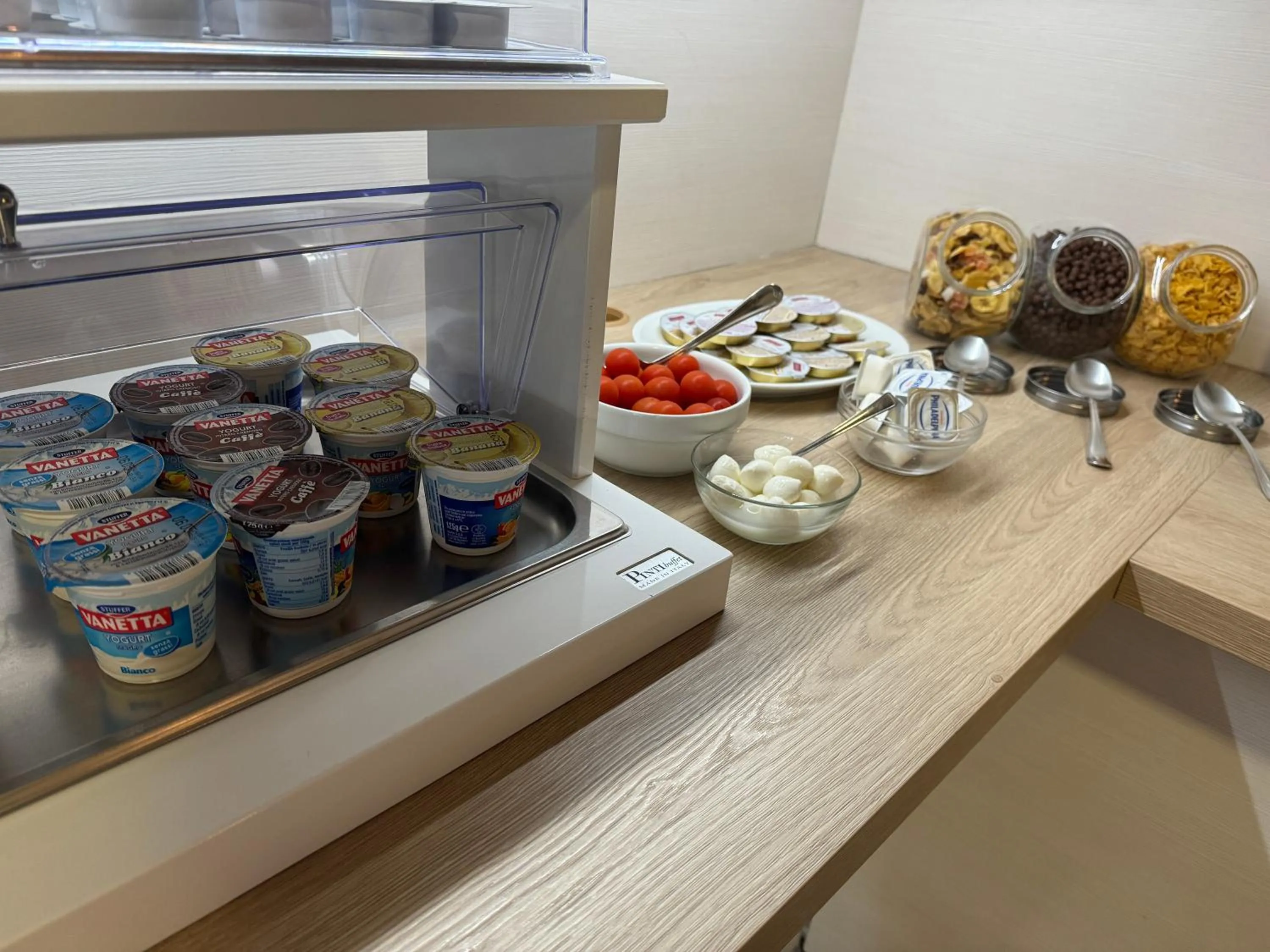 Kitchen or kitchenette in Hotel Villa Augusta