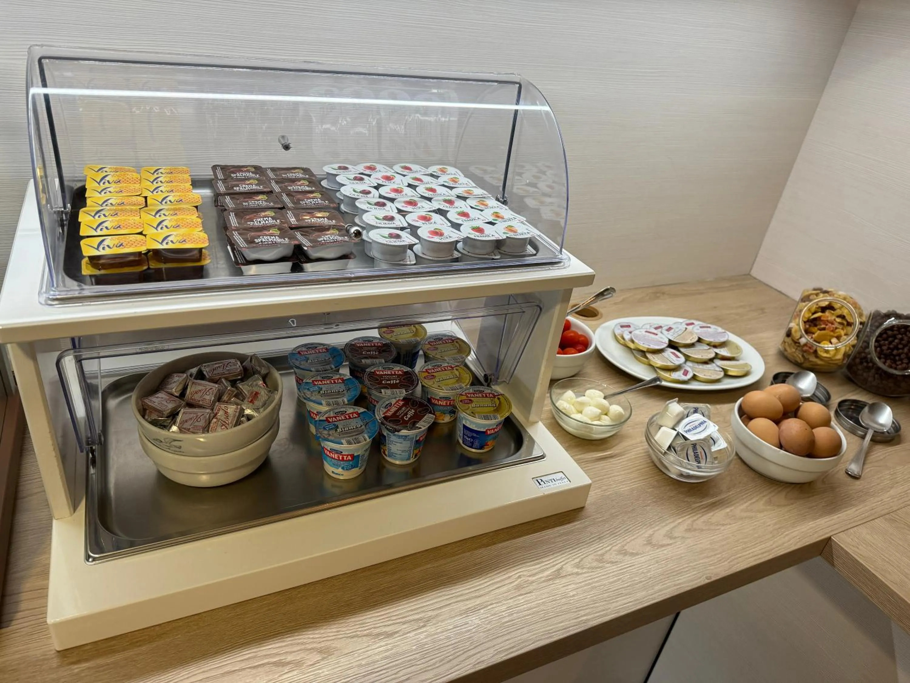 Kitchen or kitchenette in Hotel Villa Augusta