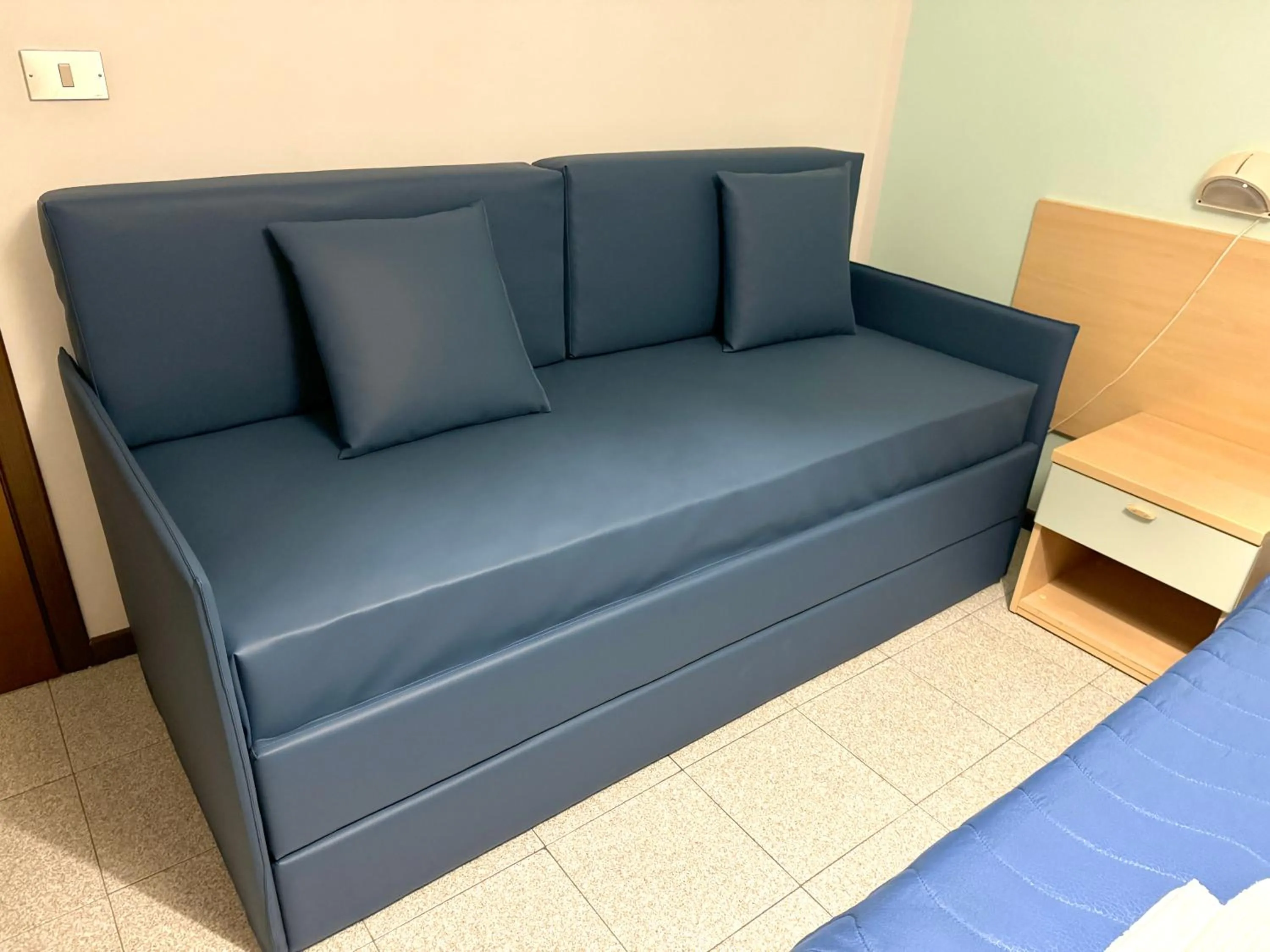 Bed in Hotel Villa Augusta