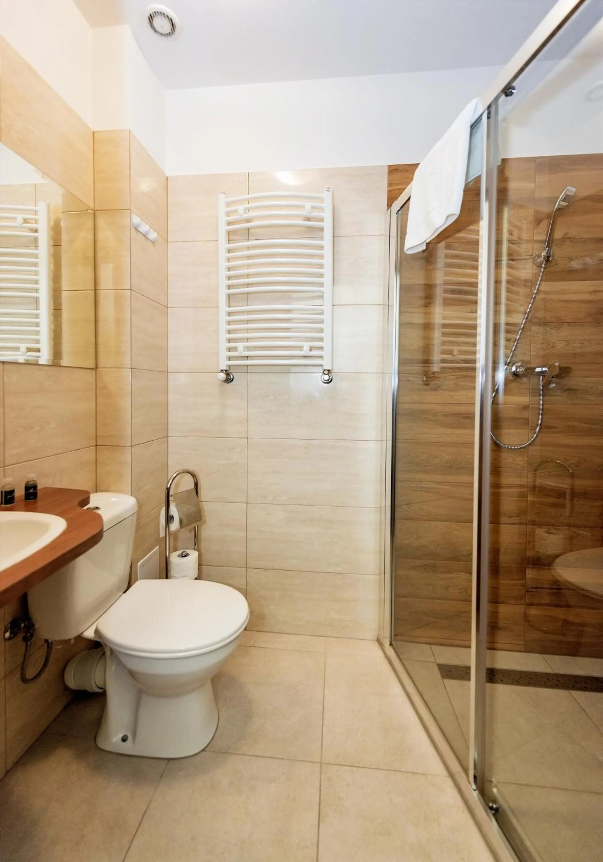 Bathroom in Hotel Marczewski